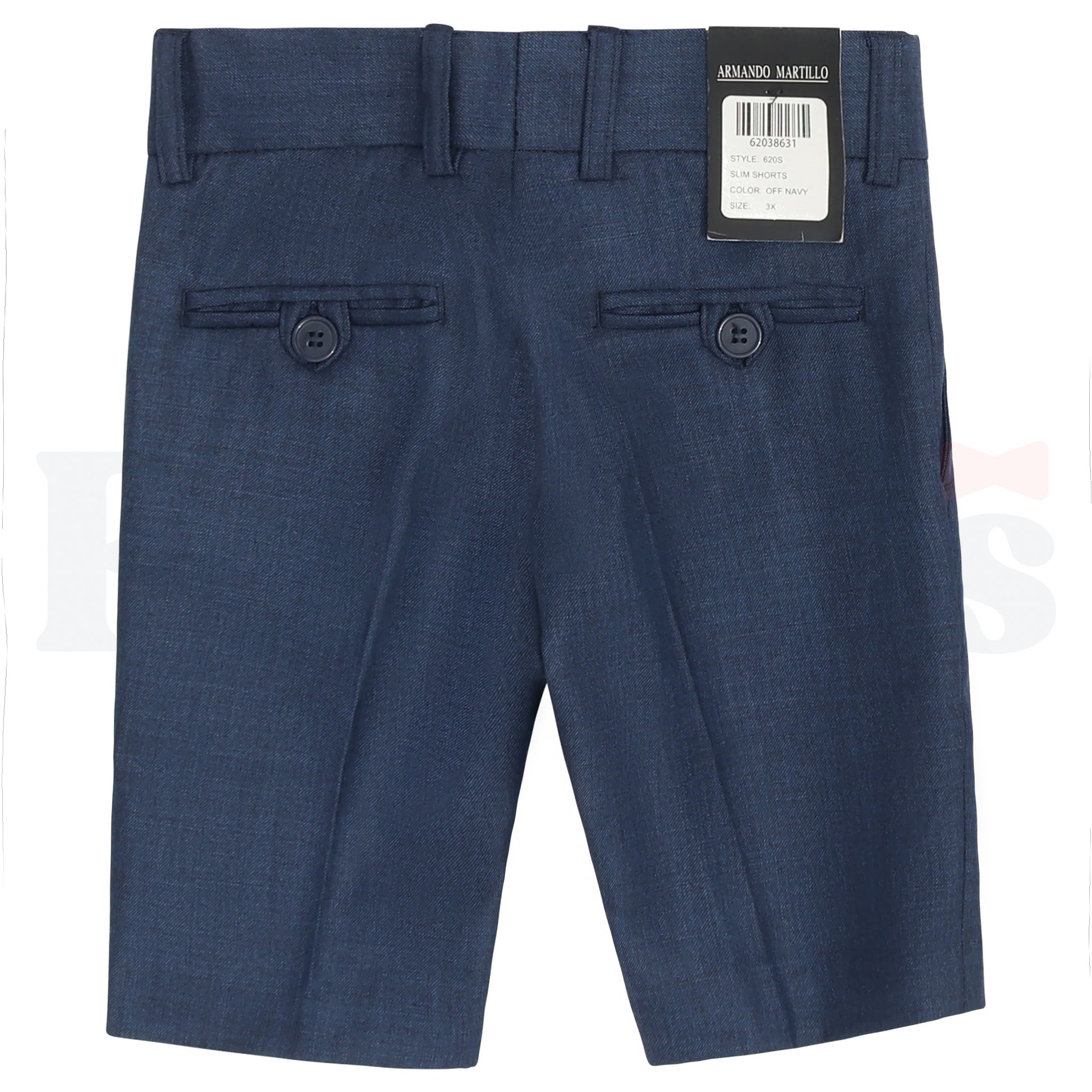Armando Martillo Boys Tweed Dress Shorts - 620S -