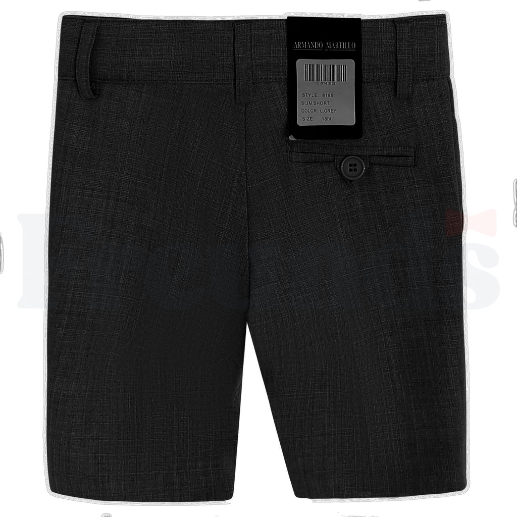 Armando Martillo Boys Linen Look Shorts - 619S -