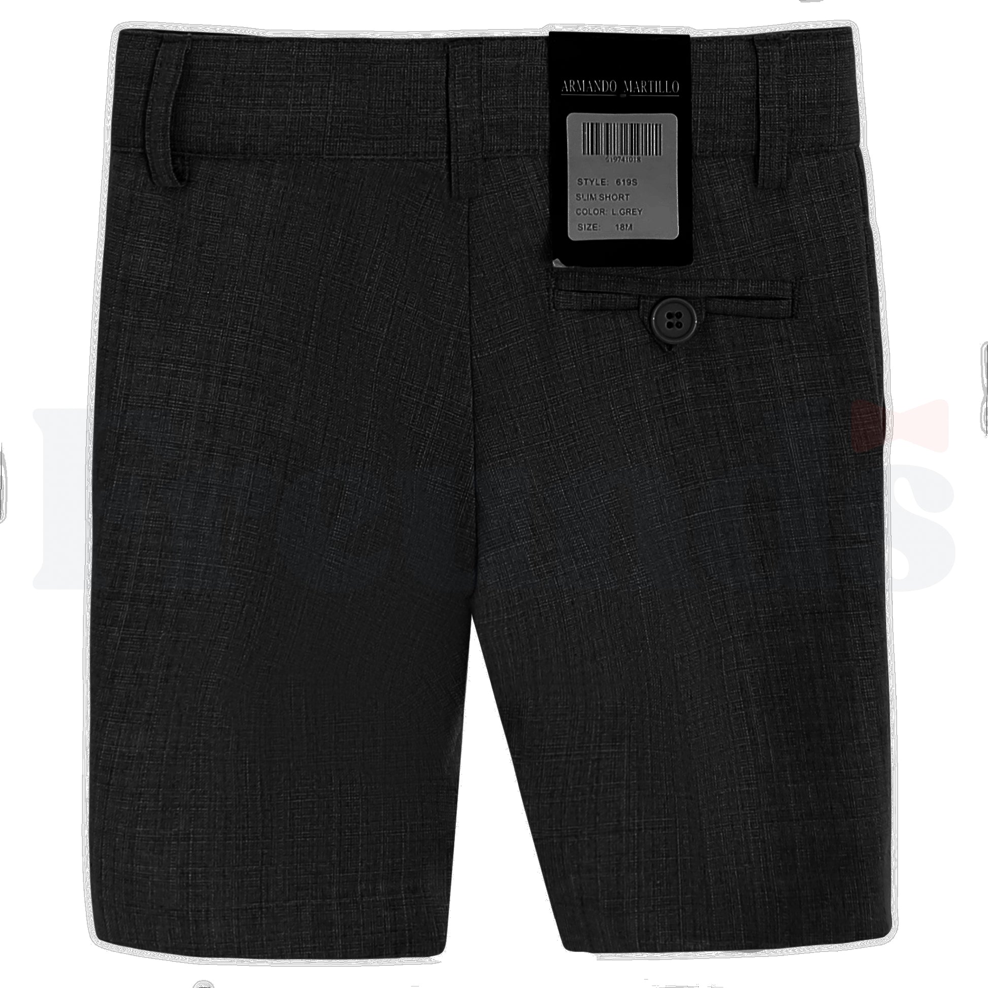 Armando Martillo Boys Linen Look Shorts - 619S -