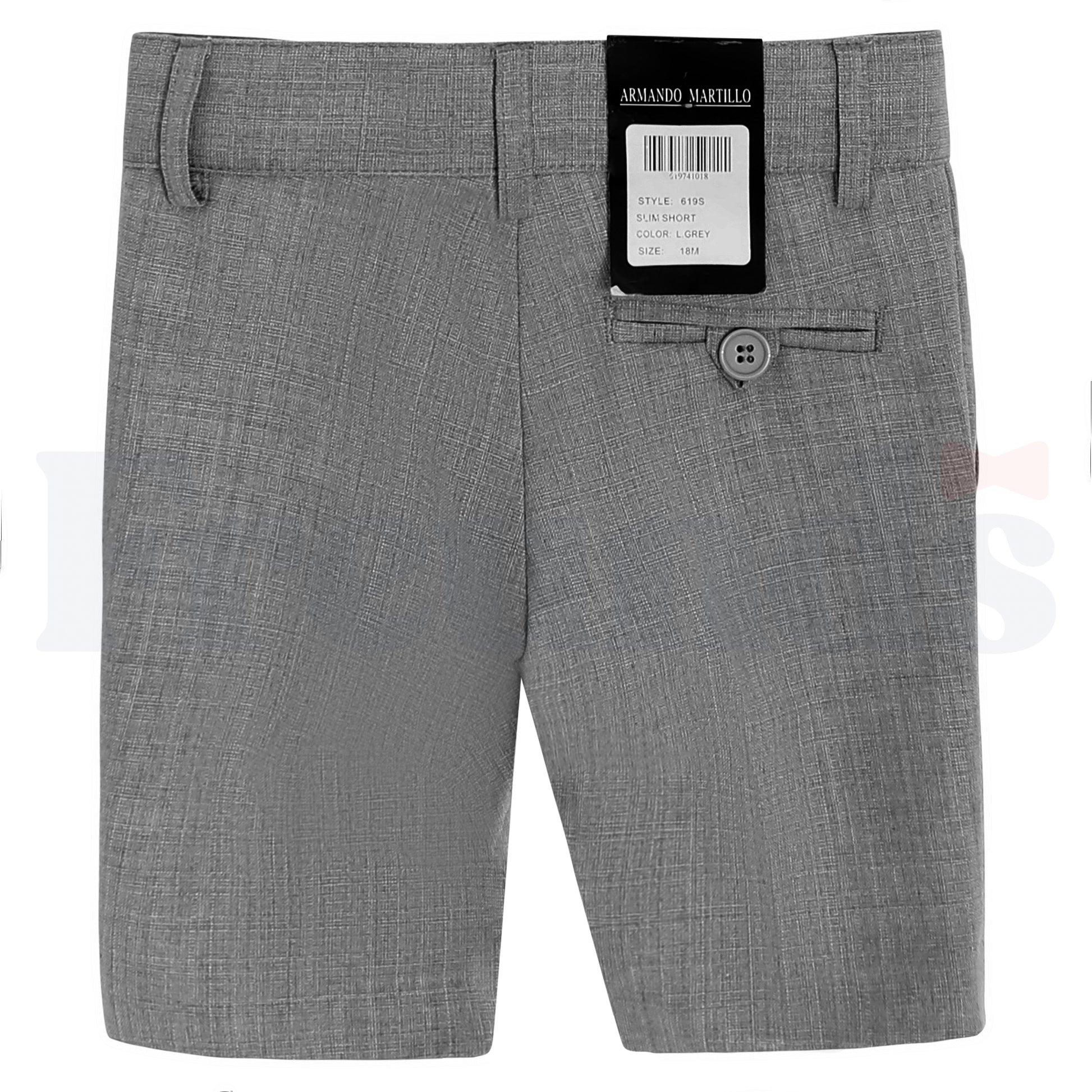 Armando Martillo Boys Linen Look Shorts - 619S -