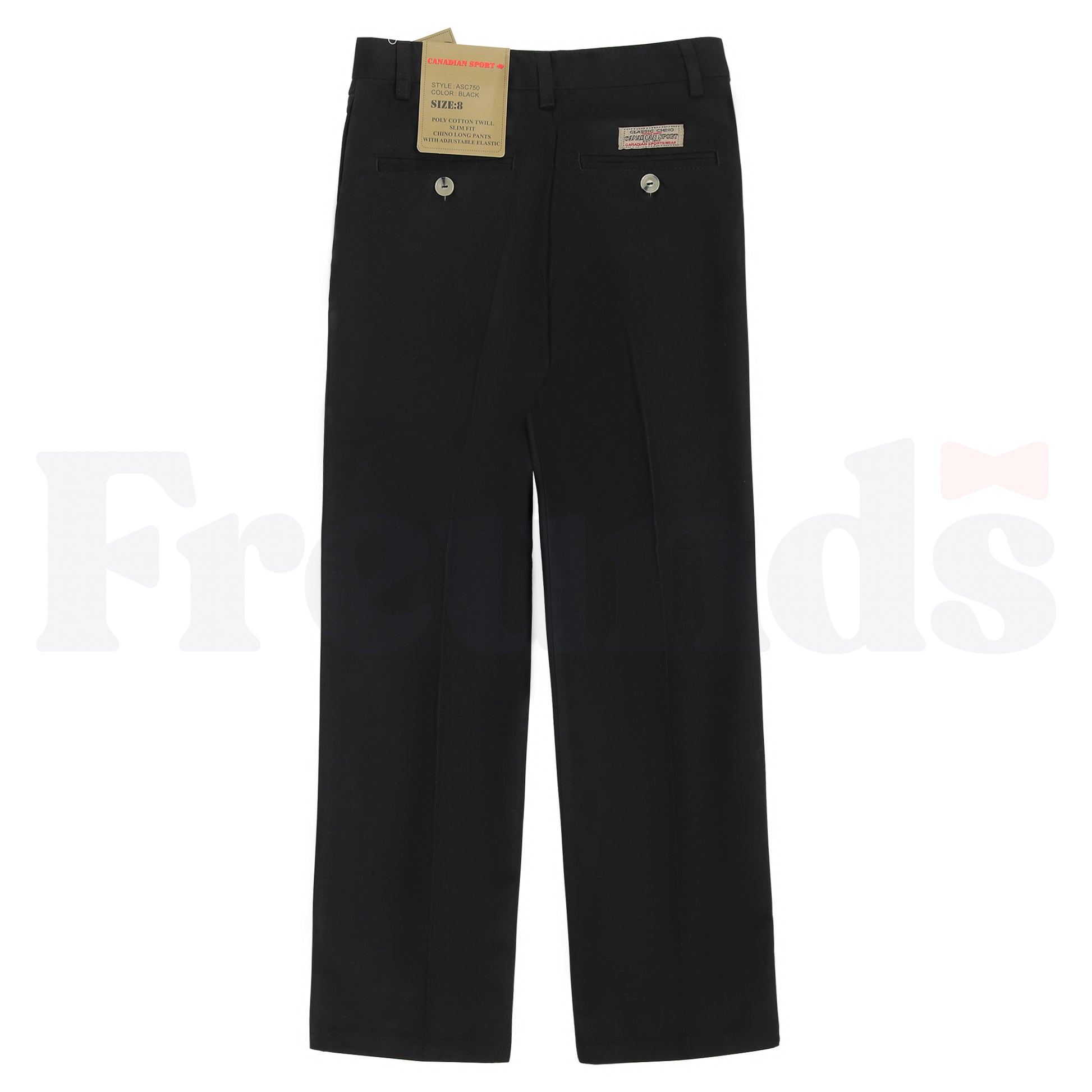 Canadian Sport Boys Cotton Blend Pants - Slim Fit - 750 -