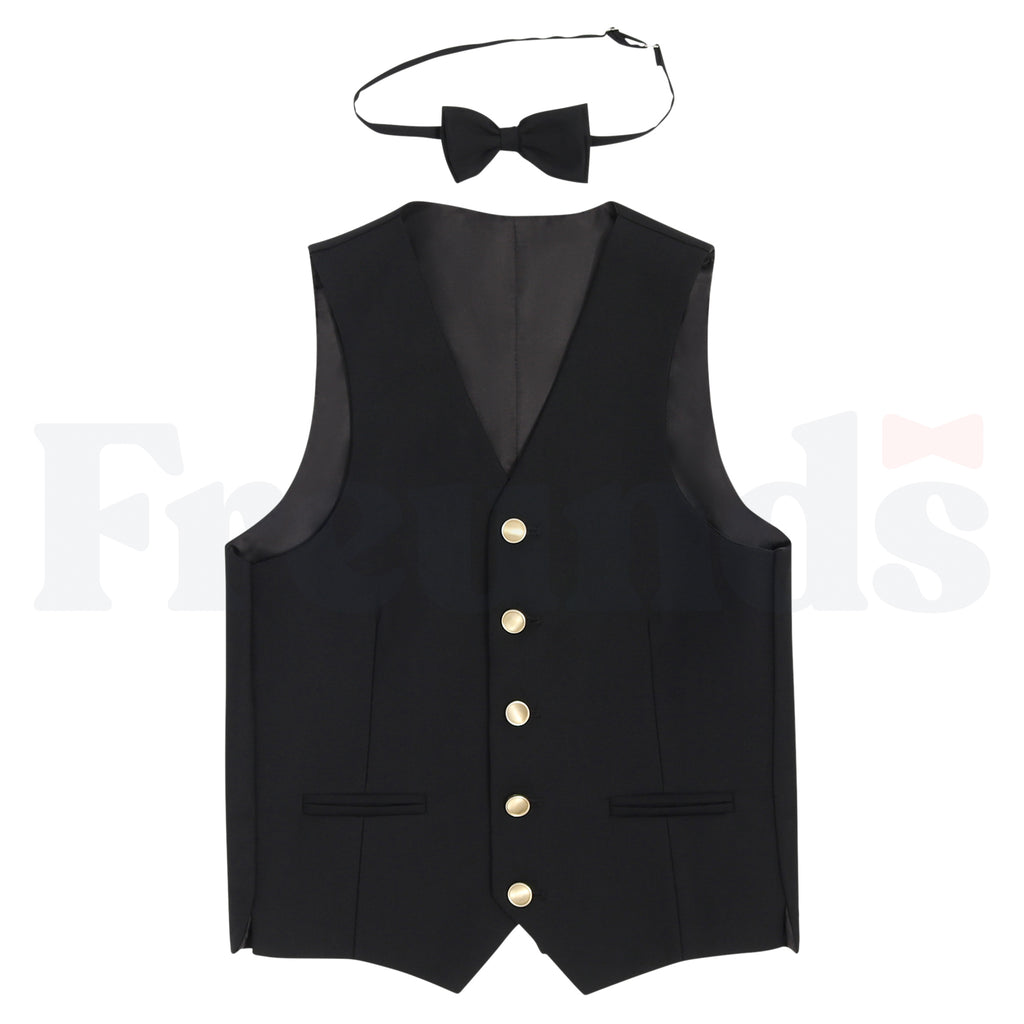 Armando Martillo Boys Slim Fit 4pc Suit - Gold Buttons - 604SL -