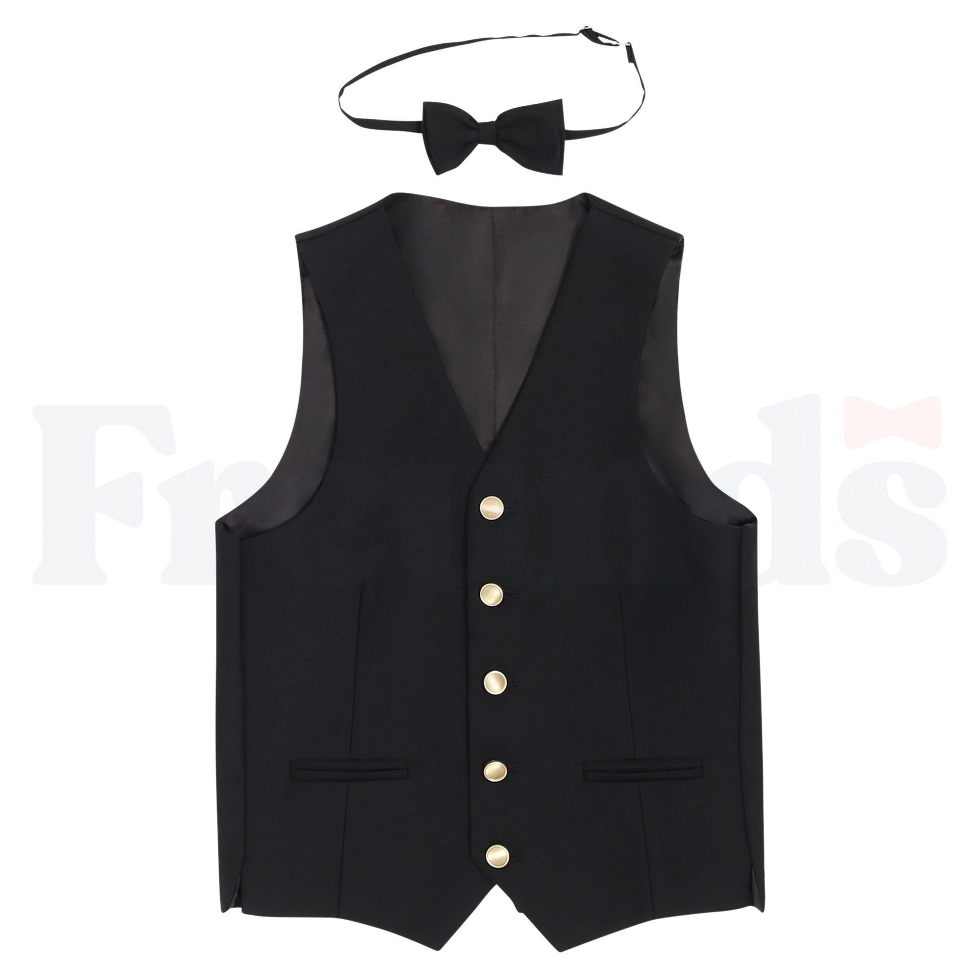 Armando Martillo Boys Slim Fit 4pc Suit - Gold Buttons - 604SL -