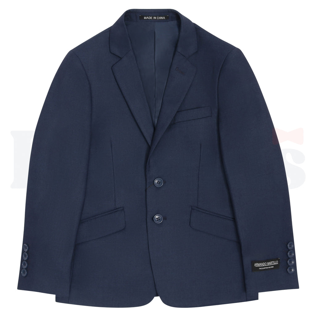 Armando Martillo Boys 3pc Suit - Regular Fit - Single Breasted - 601 -