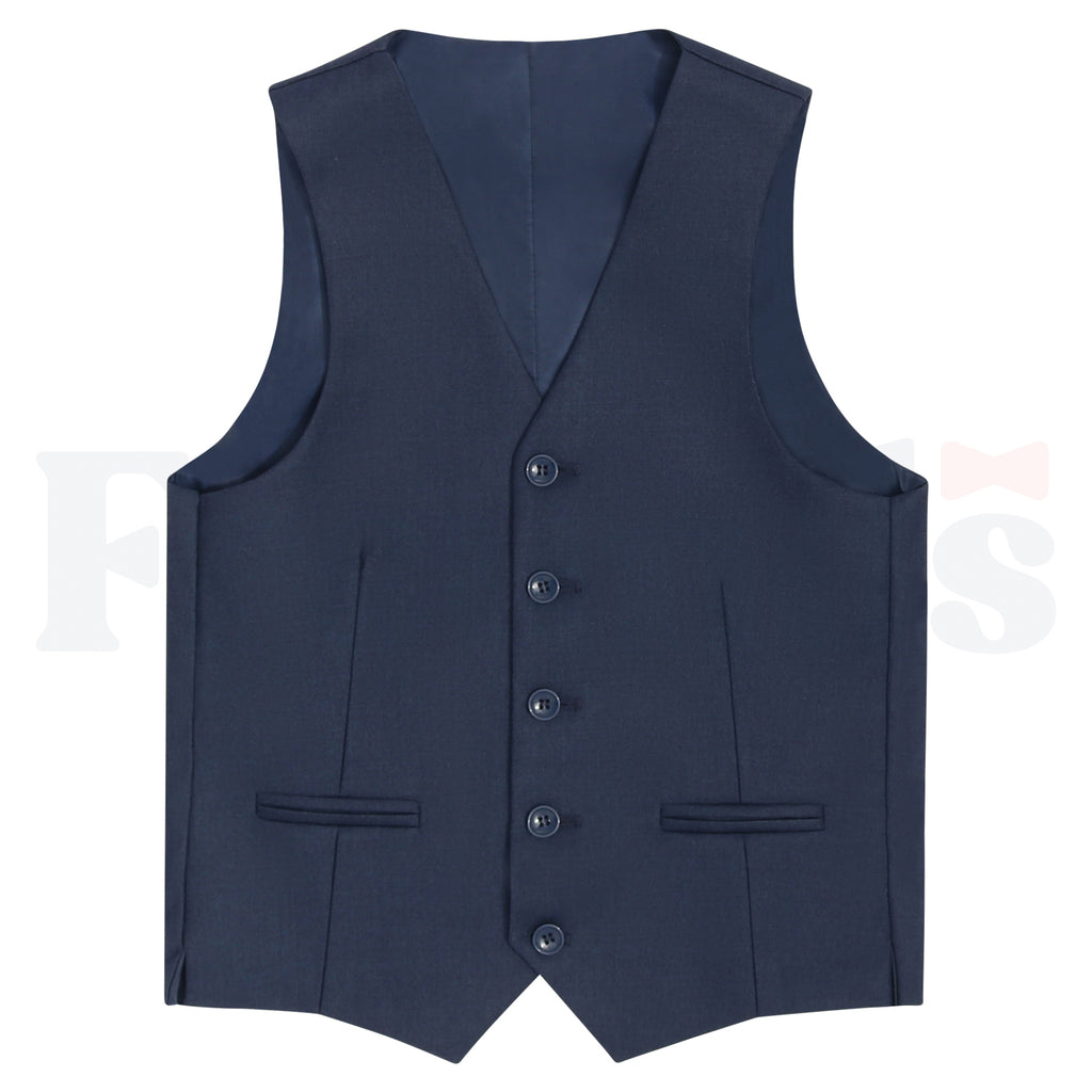 Azzurro Boys 3Pc Suit - Regular Fit - Single Breasted -