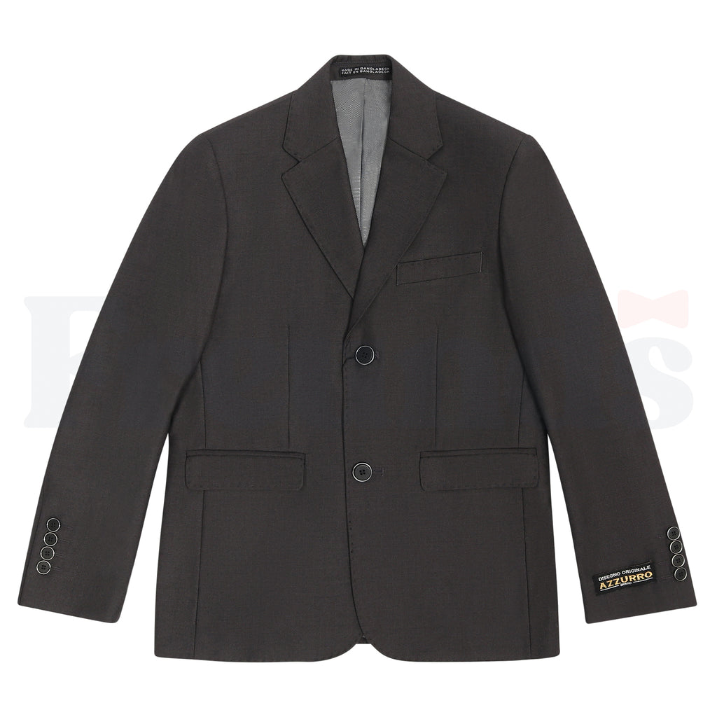 Azzurro Boys 3Pc Suit - Regular Fit - Single Breasted -