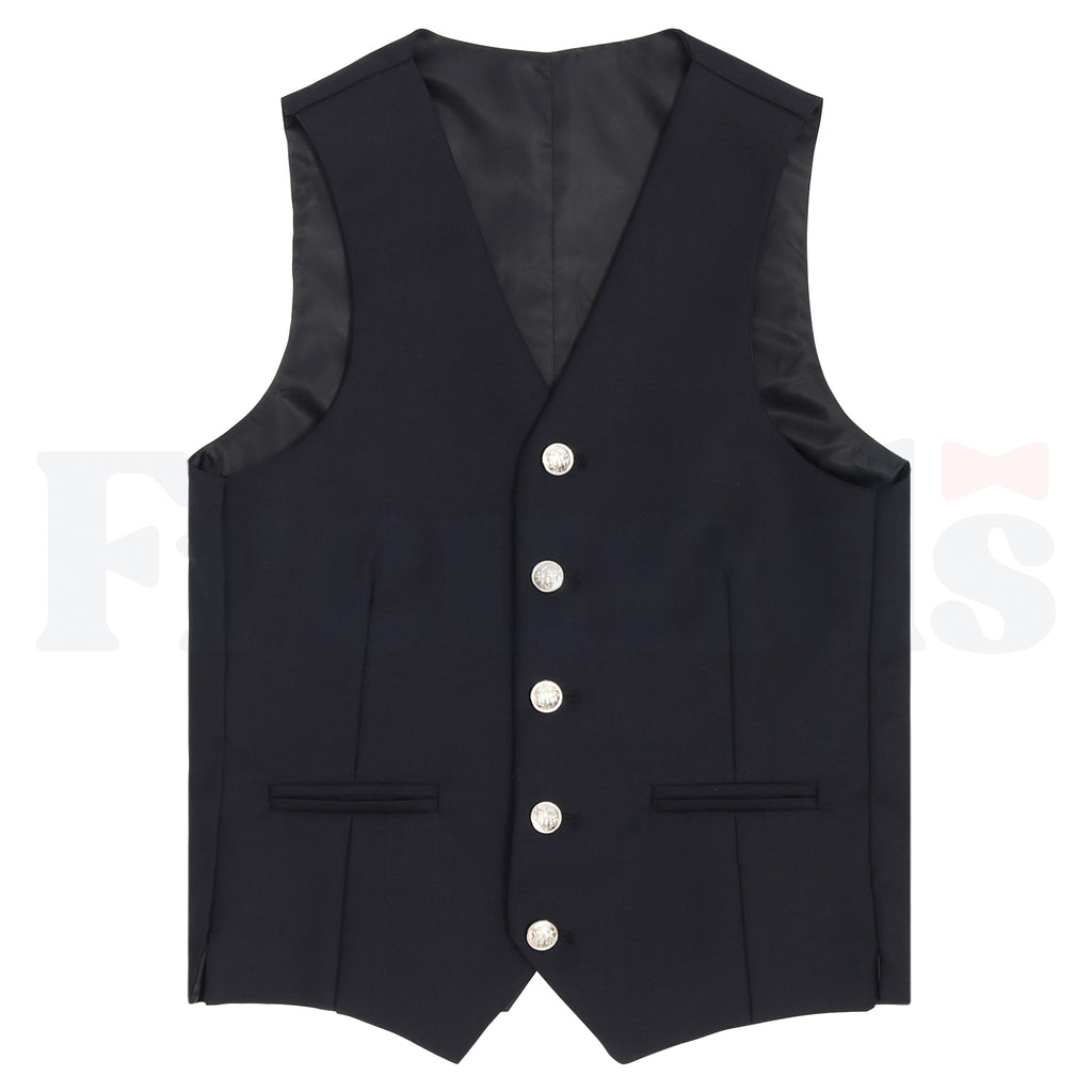 Armando Martillo Boys Slim Fit 4pc Suit - Gold Buttons - 604SL -