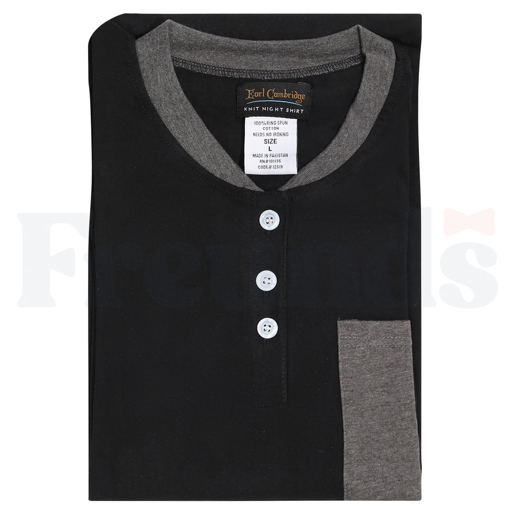 Earl Cambridge Knit Nightshirt - Assorted Prints