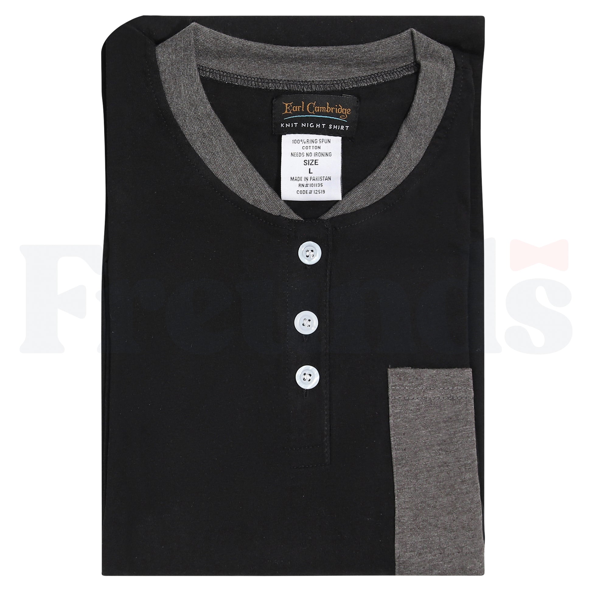 Earl Cambridge Knit Nightshirt - Assorted Prints
