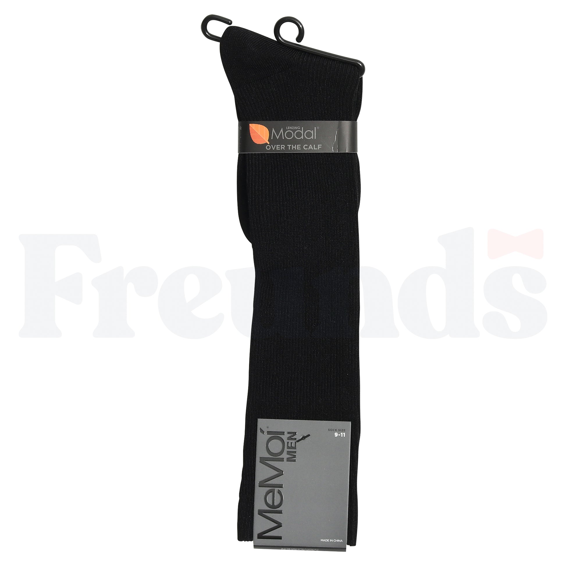 MeMoi Mens Modal Ribbed Long Socks - MN-107 -