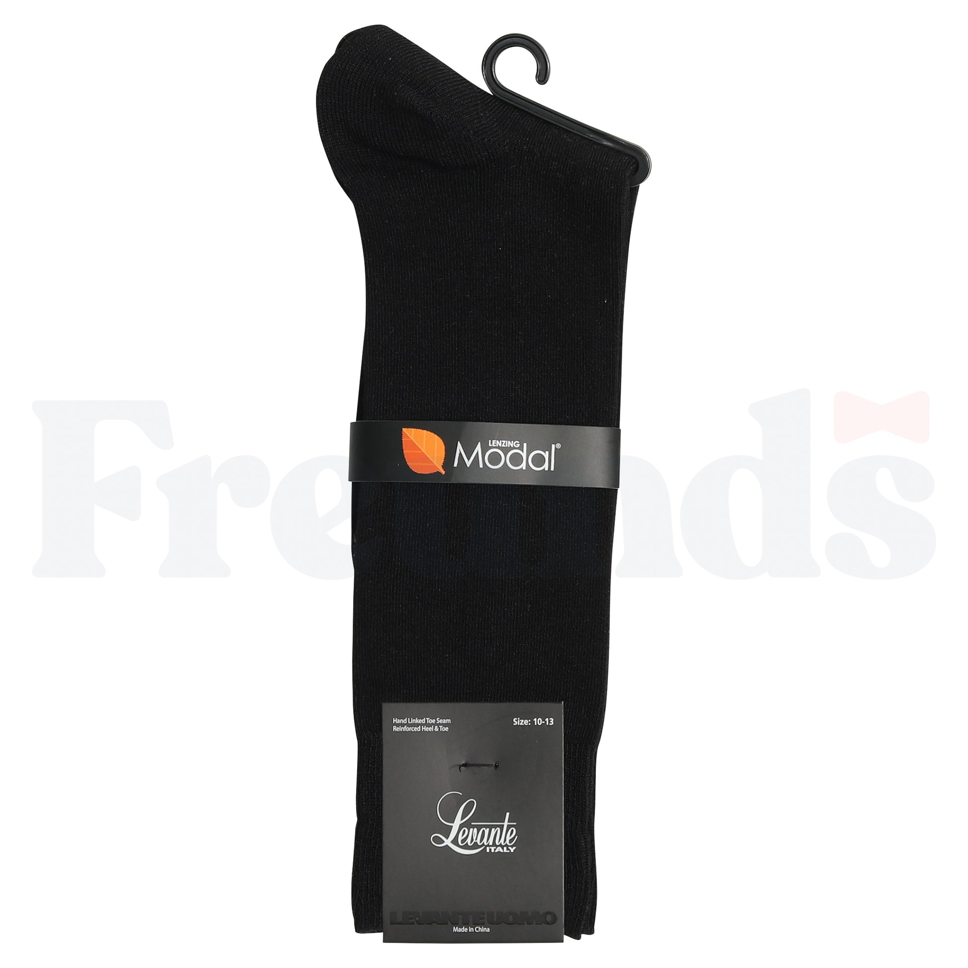 Levante Mens Modal Flat Crew Socks - LV-104 -