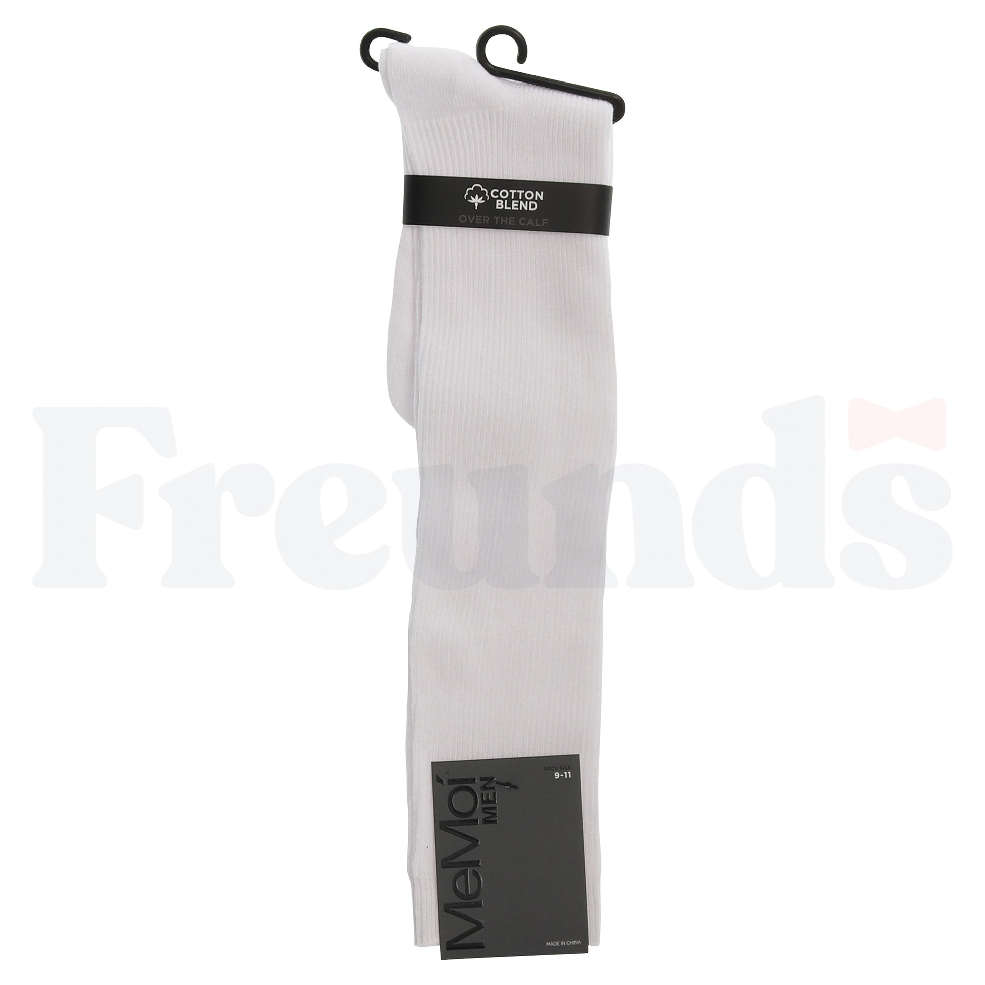 MeMoi Mens Cotton Ribbed Long Socks - MN-108 -