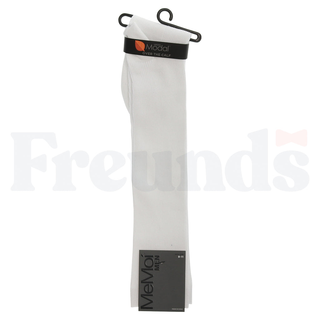 MeMoi Mens Modal Ribbed Long Socks - MN-107 -