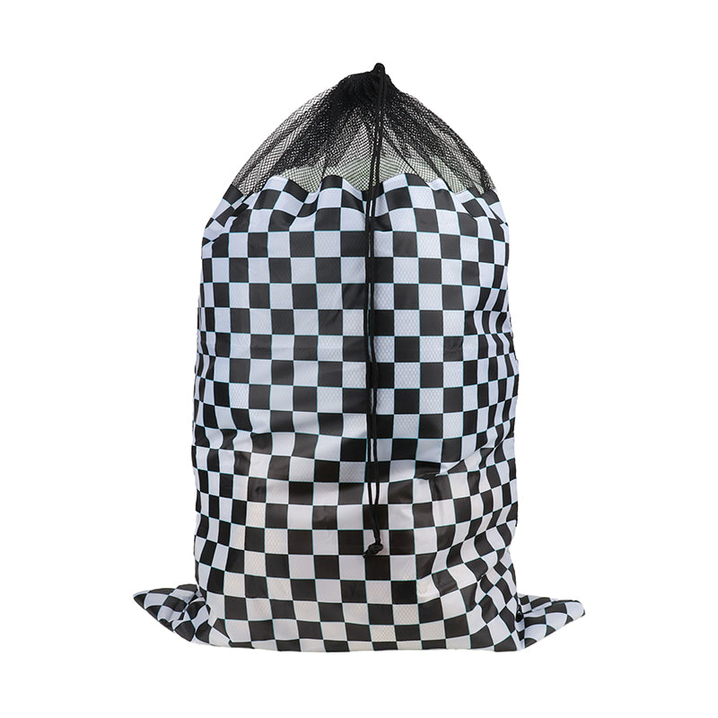 Abstract Poly W/ Mesh Top Laundry Bag - 24"x36" -