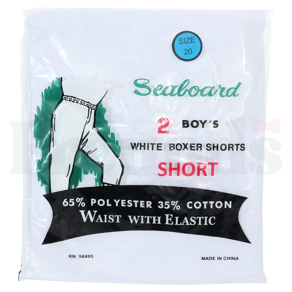 Seaboard Long Boxers - Chassidish Rabbeinu Tam Gatches - Poly/Cotton - 2 Pack -