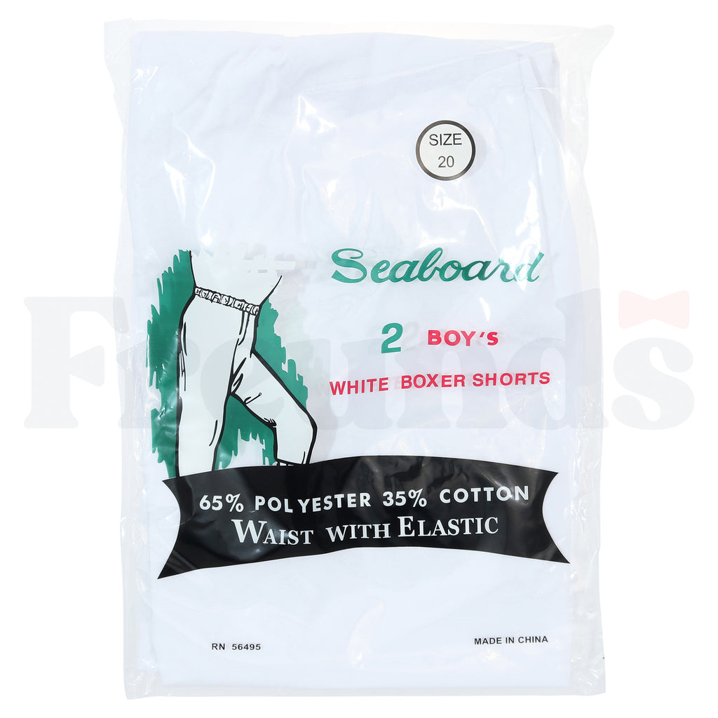 Seaboard Long Boxers - Chassidish Rabbeinu Tam Gatches - Poly/Cotton - 2 Pack -