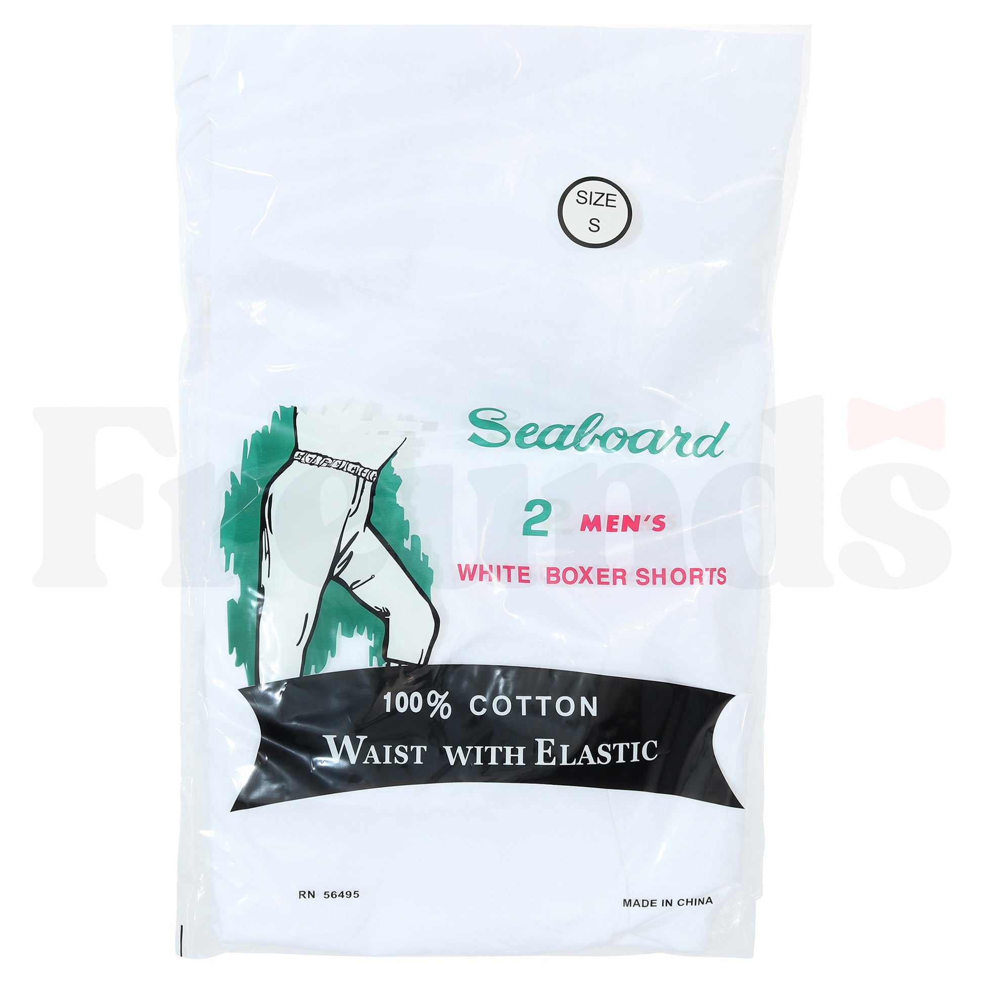 Seaboard Long Boxers - Chassidish Rabbeinu Tam Gatches - 100% Cotton - 2 Pack -