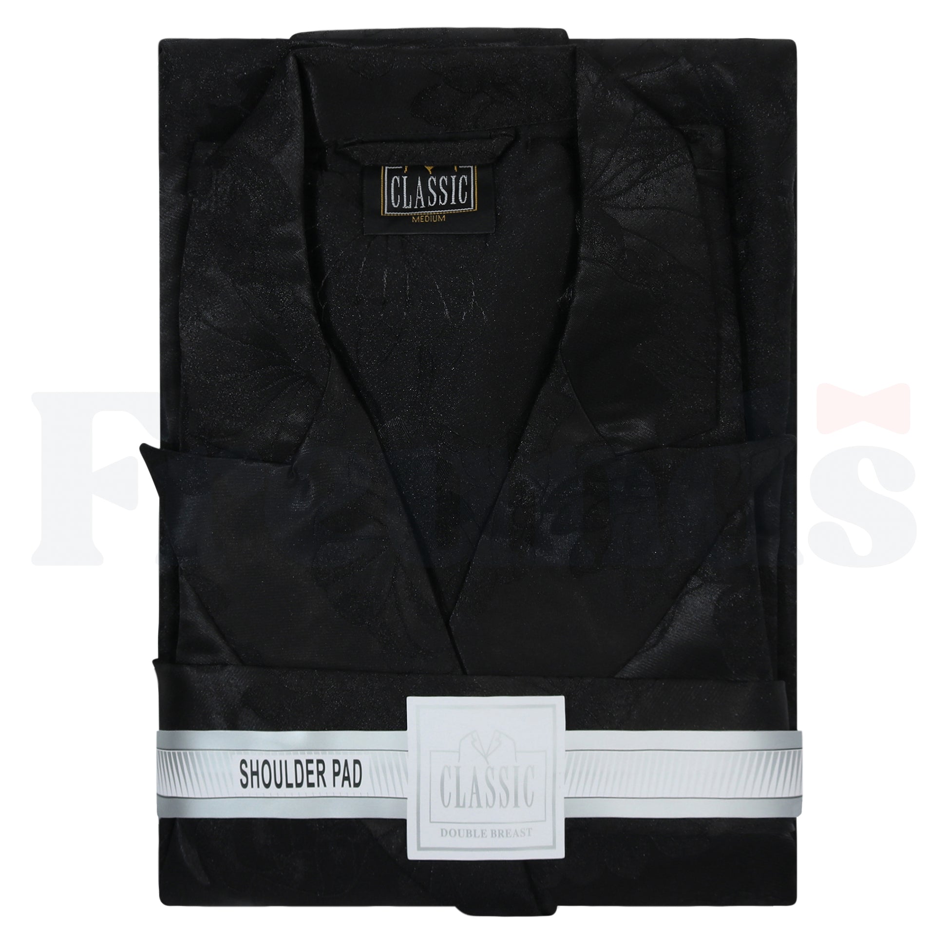 Classic Robe / Bekitcha Chalat - Double Breasted - w/ Shoulder Pads -