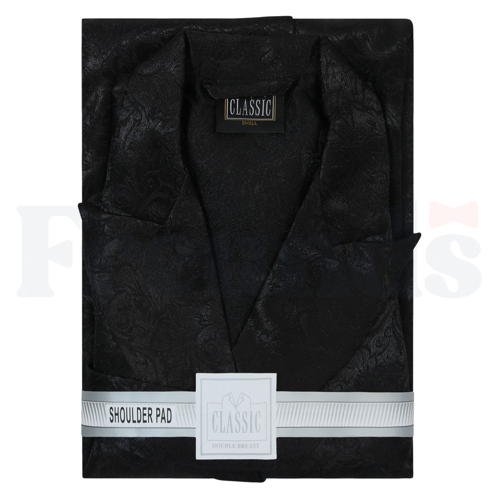 Classic Robe / Bekitcha Chalat - Double Breasted - w/ Shoulder Pads -