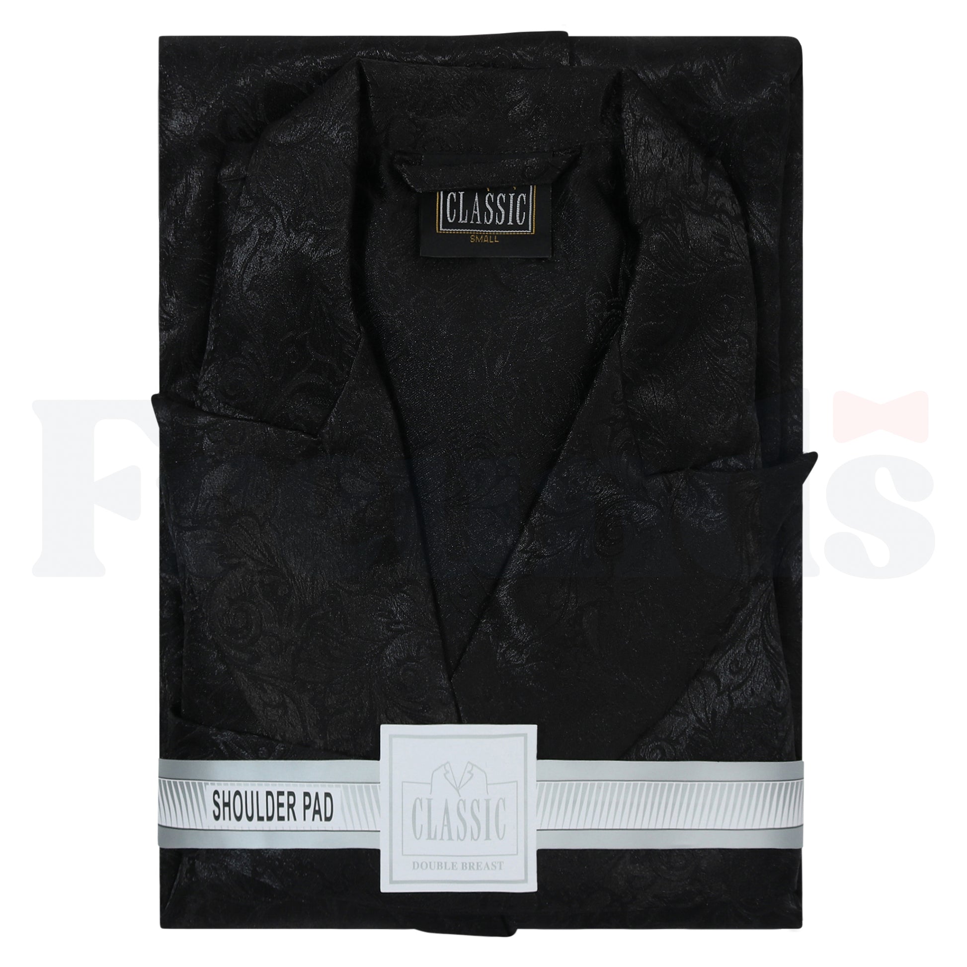 Classic Robe / Bekitcha Chalat - Double Breasted - w/ Shoulder Pads -