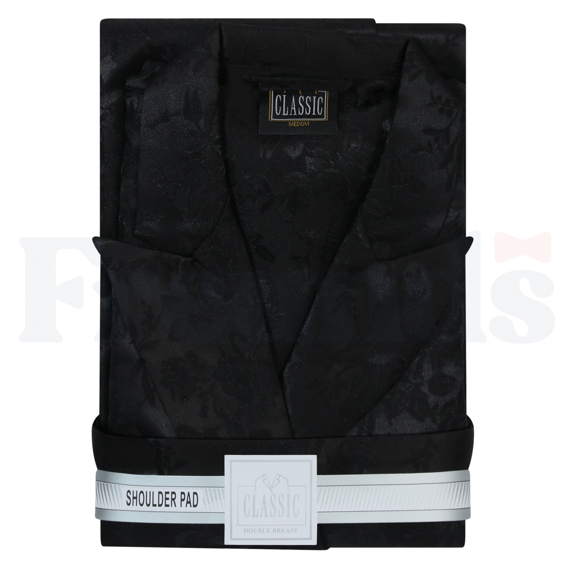 Classic Robe / Bekitcha Chalat - Double Breasted - w/ Shoulder Pads -