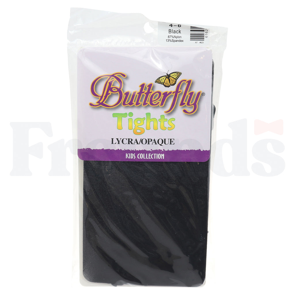 Butterfly Lycra Opaque Tights - 1181 -