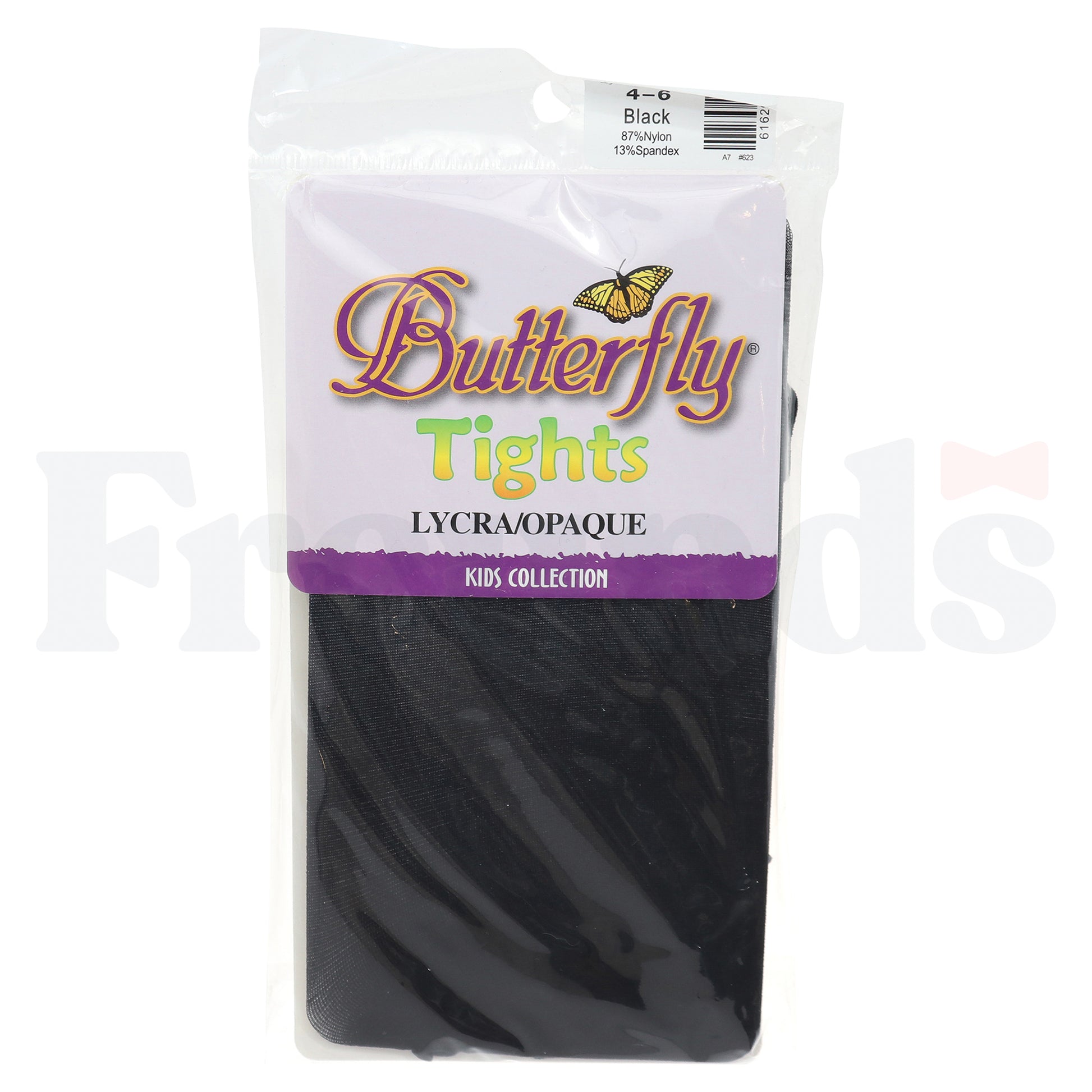 Butterfly Lycra Opaque Tights - 1181 -
