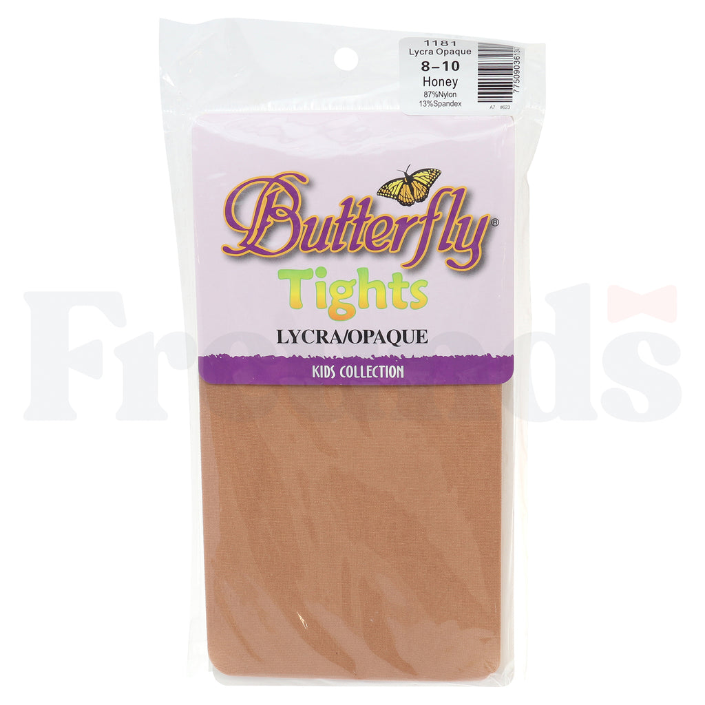Butterfly Lycra Opaque Tights - 1181 -