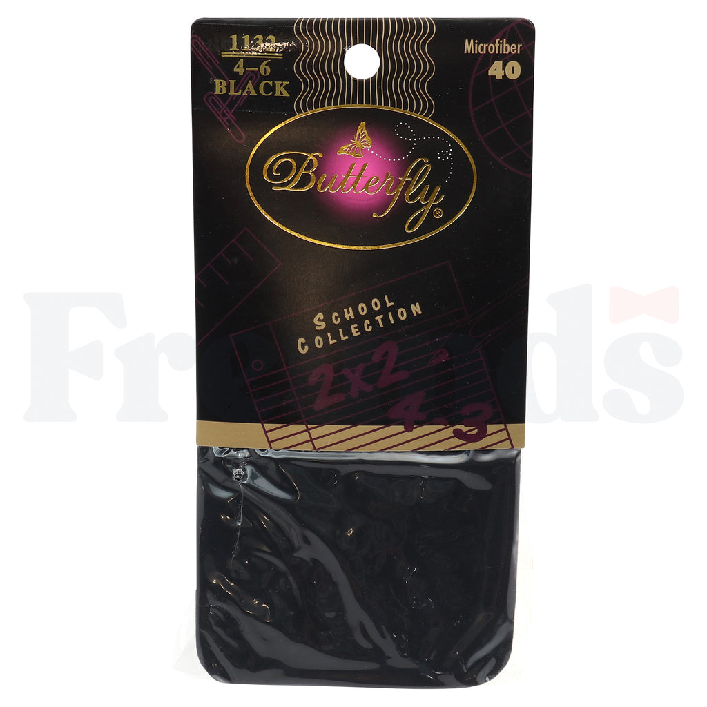 Butterfly Microfiber Tights - 1132 -