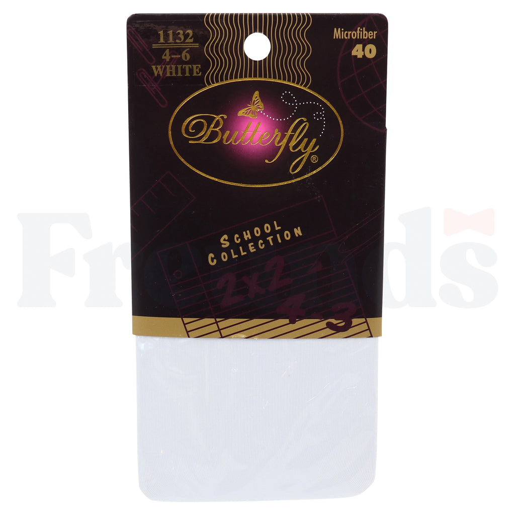 Butterfly Microfiber Tights - 1132 -