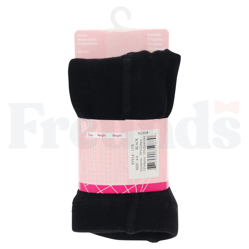 Butterfly Flat Knit Cotton Tights - 1170 -
