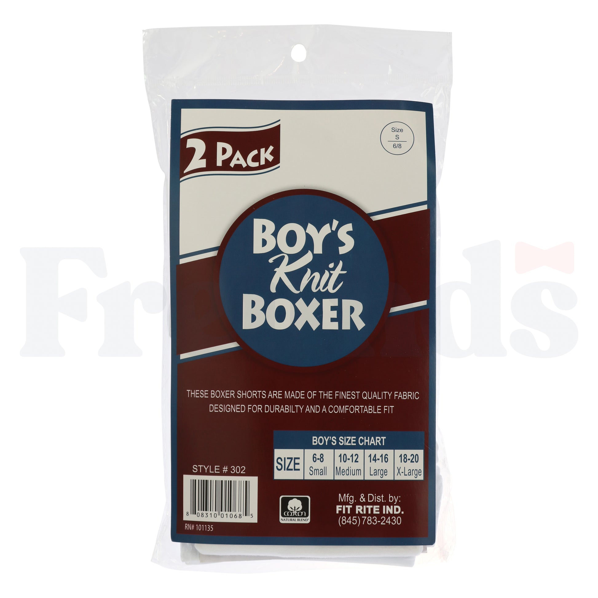2x2 Boys Knit Boxers - 2 Pack -