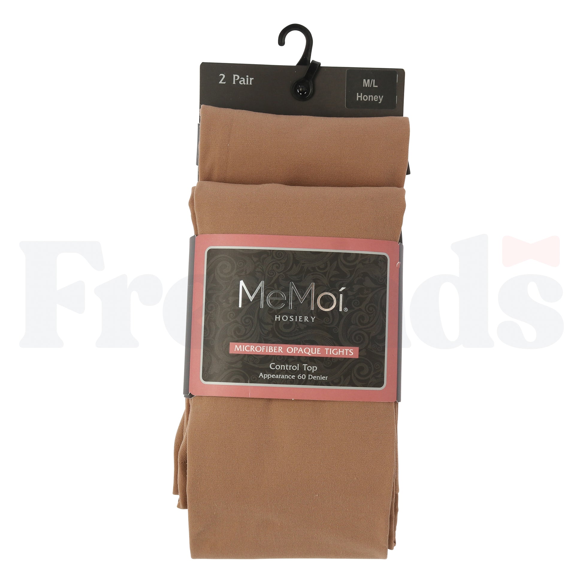MeMoi Microfiber Opaque Tights - 2 Pack - MO-646 -