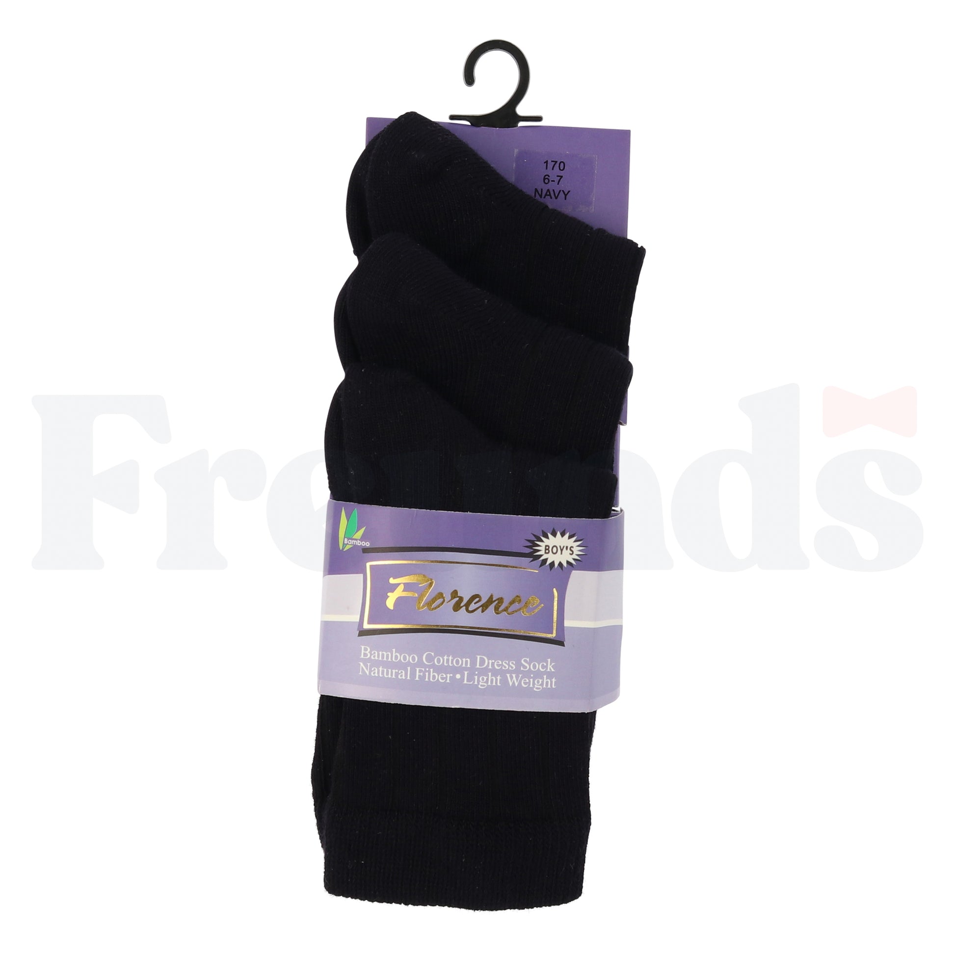Florence Boys Bamboo Socks - 3 Pack - 170 -