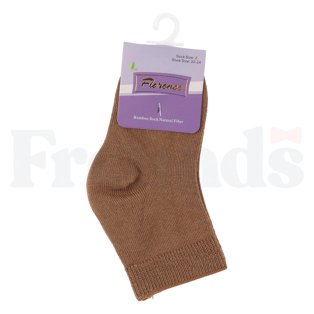 Florence Boys Bamboo Quarter Crew Socks - 179 -