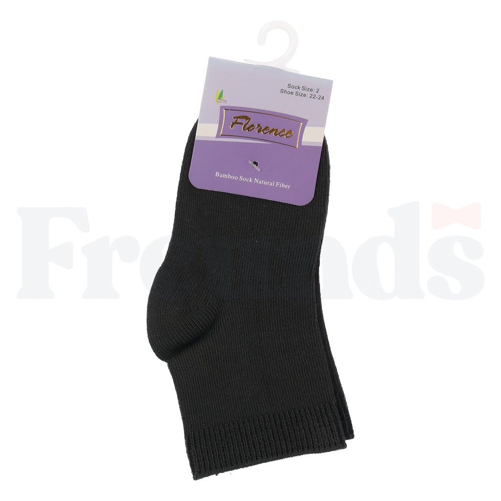 Florence Boys Bamboo Quarter Crew Socks - 179 -