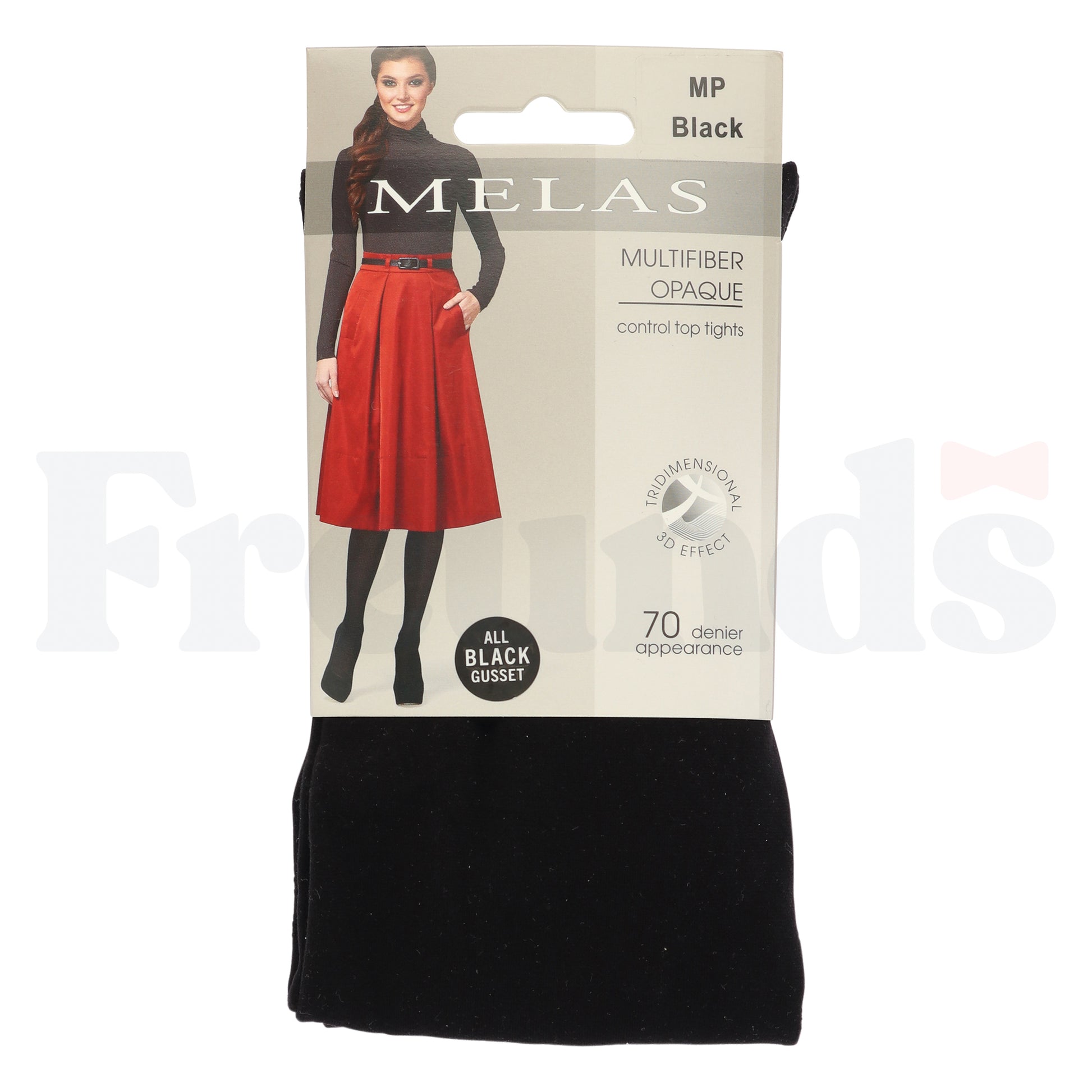 Melas Multifiber Opaque Control Top Tights - 70 Denier - AT-639 -