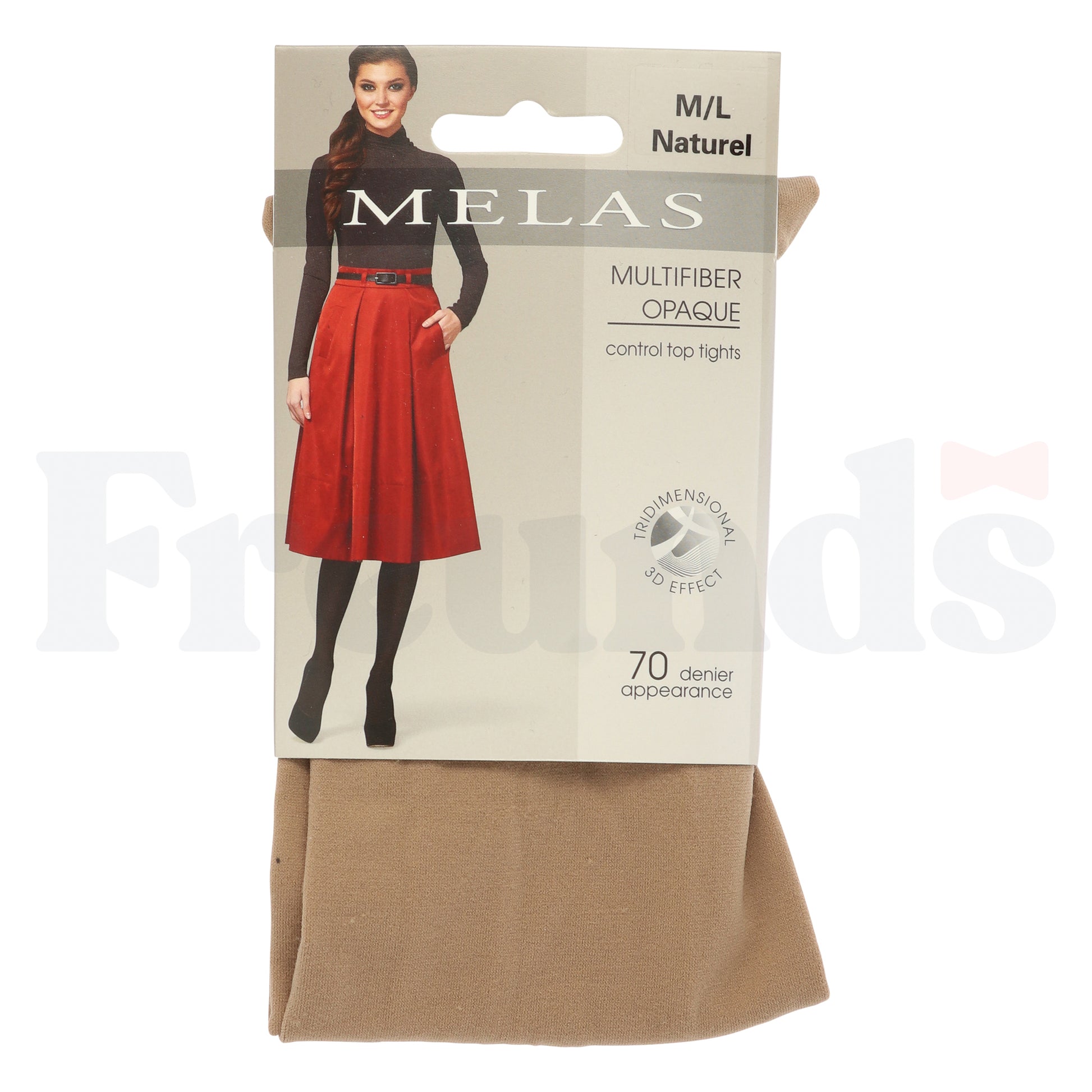 Melas Multifiber Opaque Control Top Tights - 70 Denier - AT-639 -