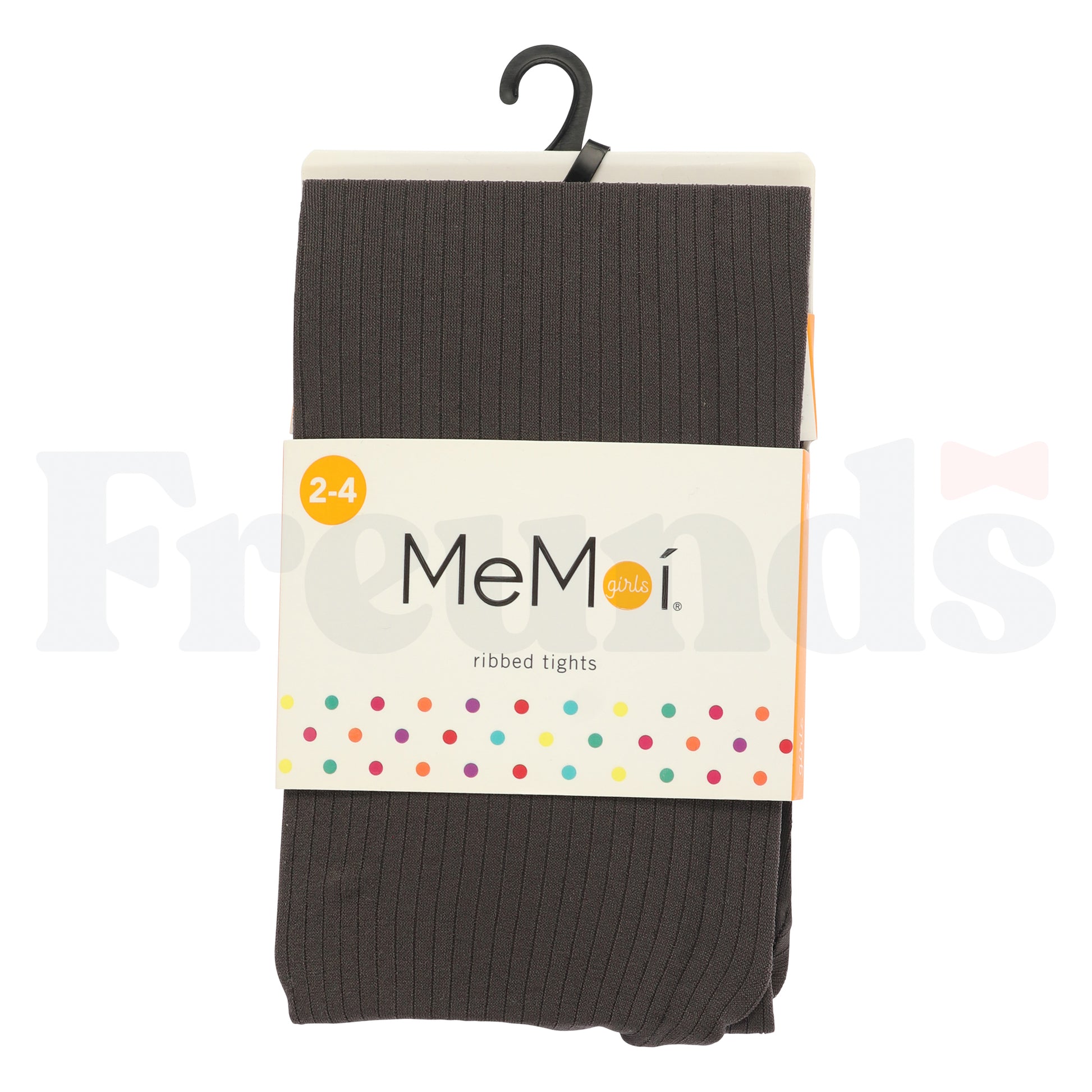 MeMoi Girls Fine Ribbed Nylon Tights - MK-214 -