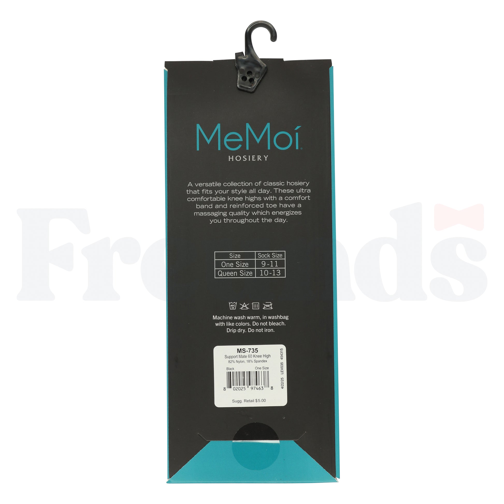 MeMoi 60 Denier Support Mate Knee High - MS-735 -