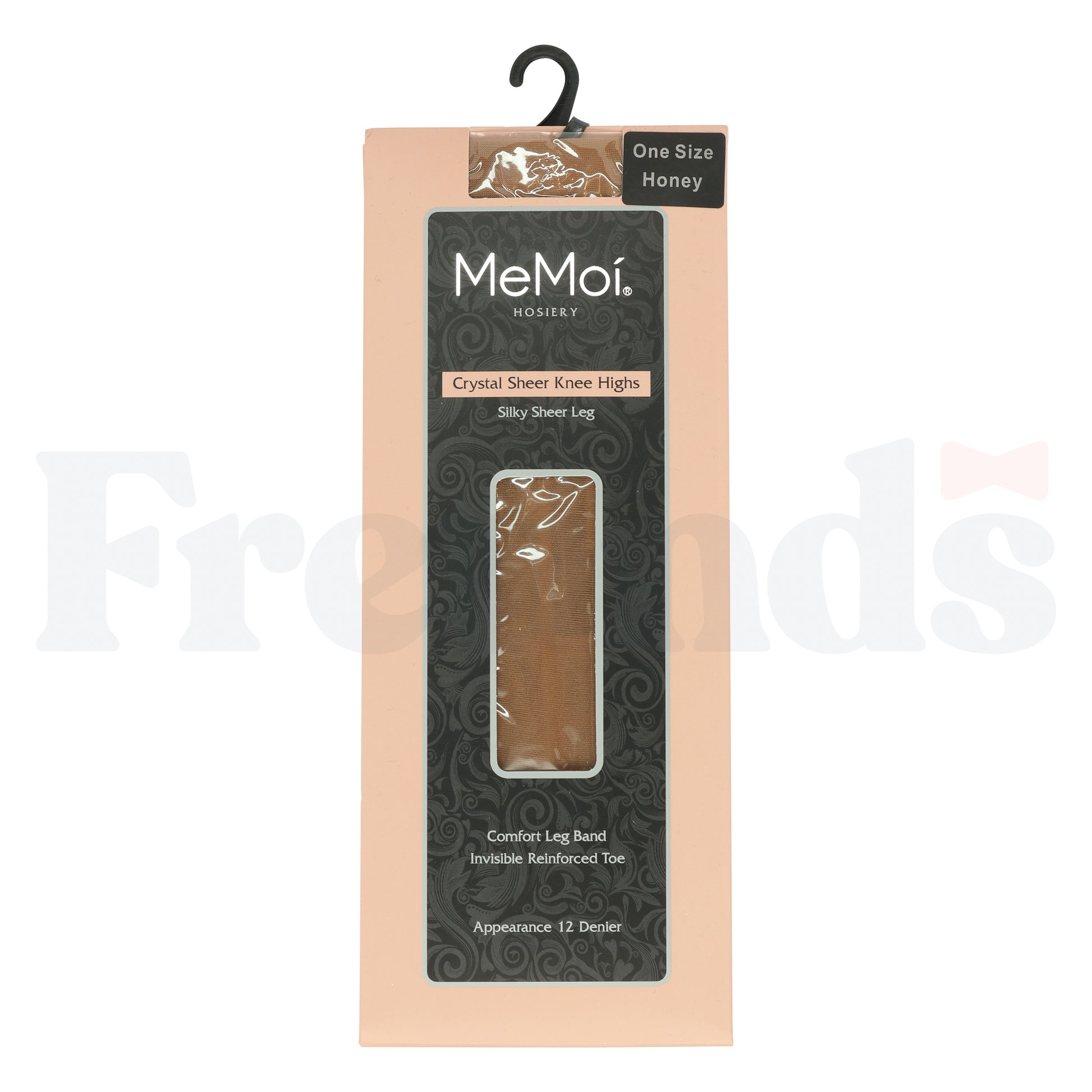 MeMoi 12 Denier Silky Sheer Knee High - MS-709 -