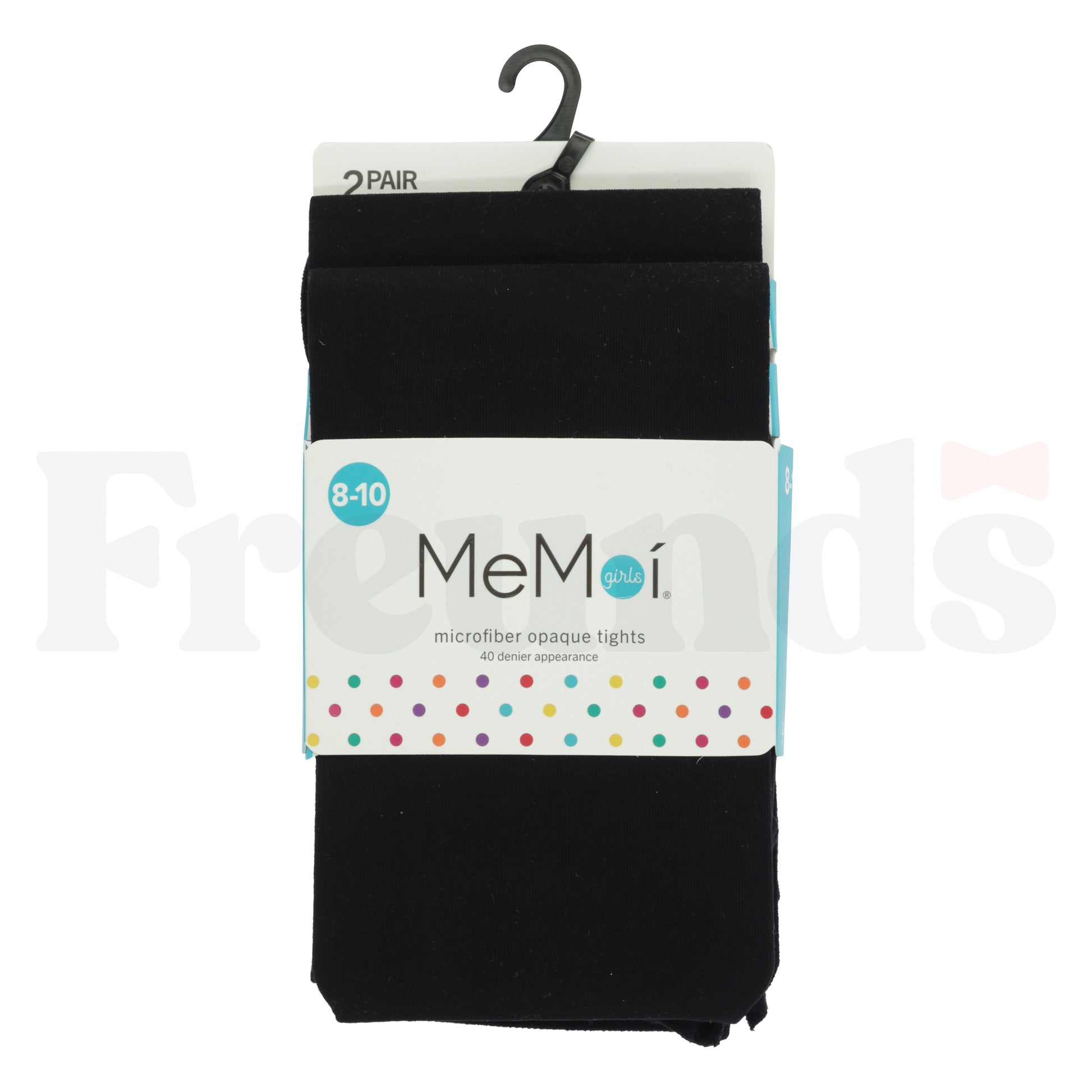 MeMoi Girls Opaque Tights - 2 Pack - MKB-112 -