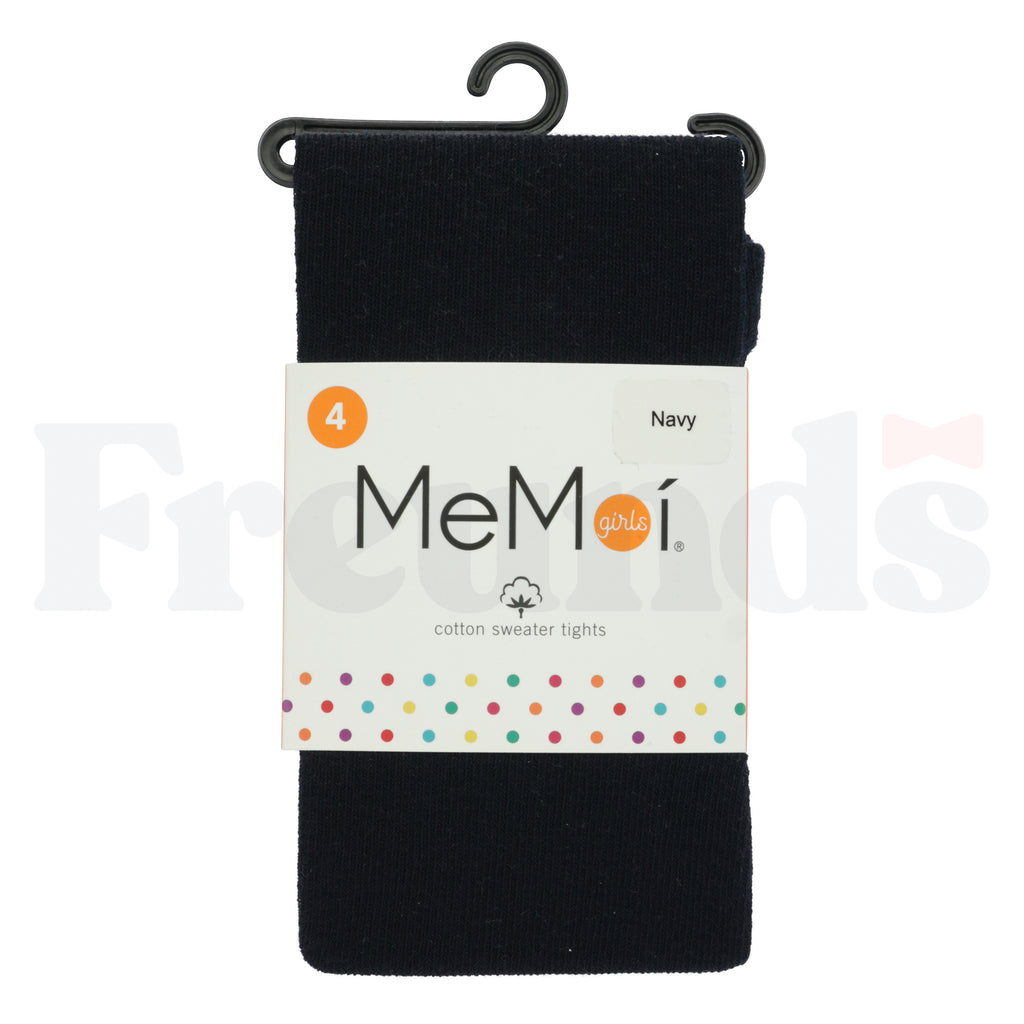 MeMoi Girls Flat Knit Cotton Tights - MK-301 -
