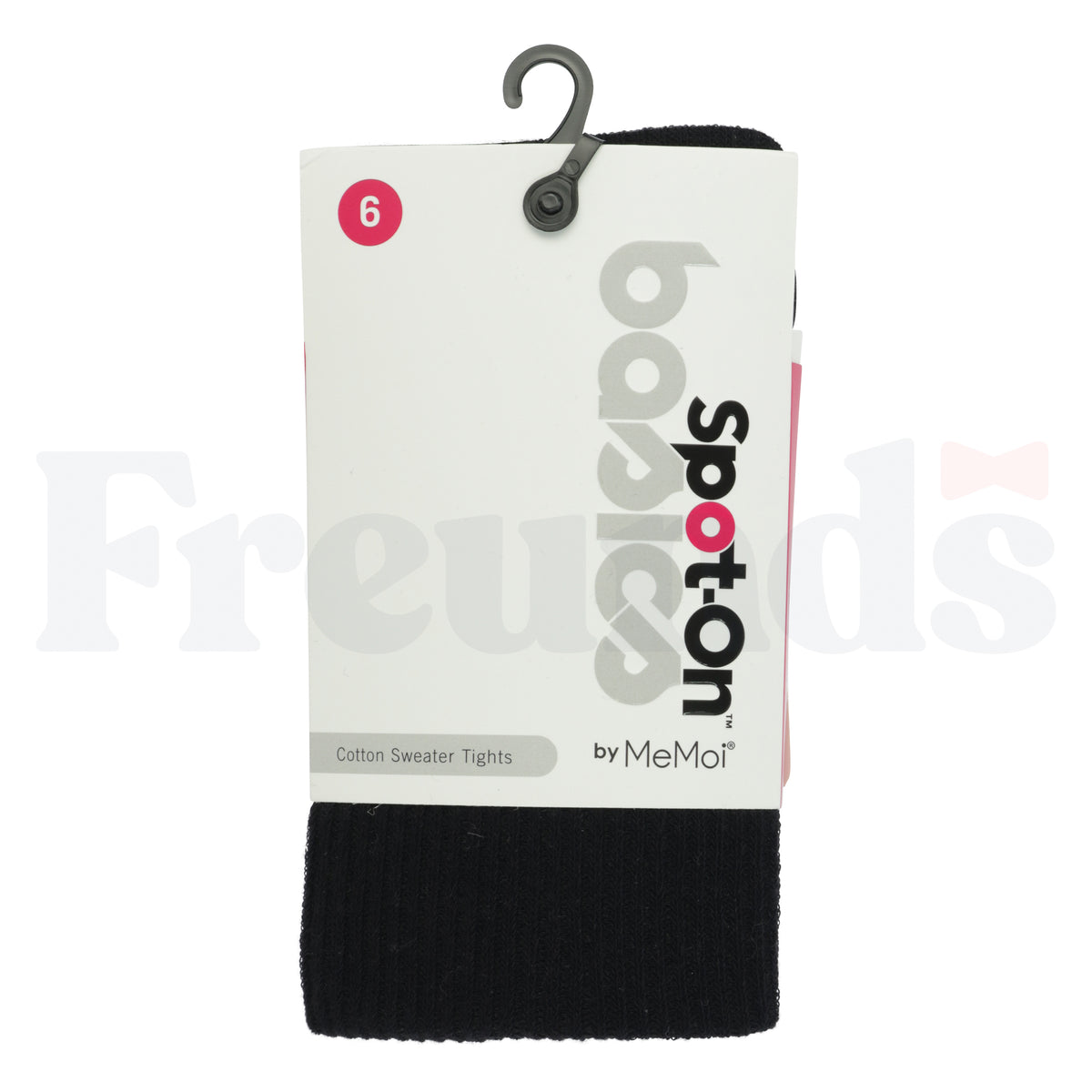 Spot-On Basics Girls Pin Ribbed Cotton Tights - SP-3507 -