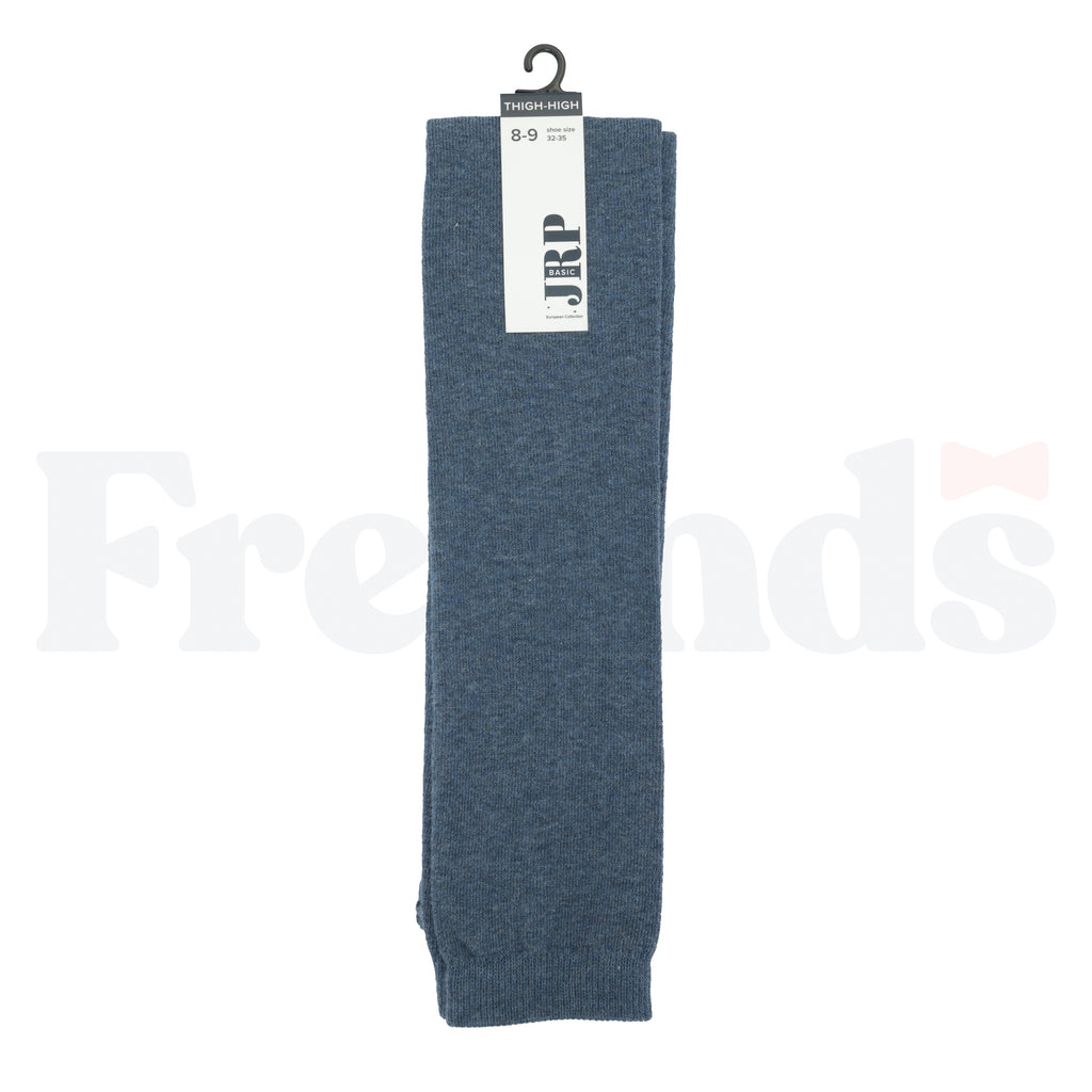 JRP Girls Flat Knit Knee Socks -