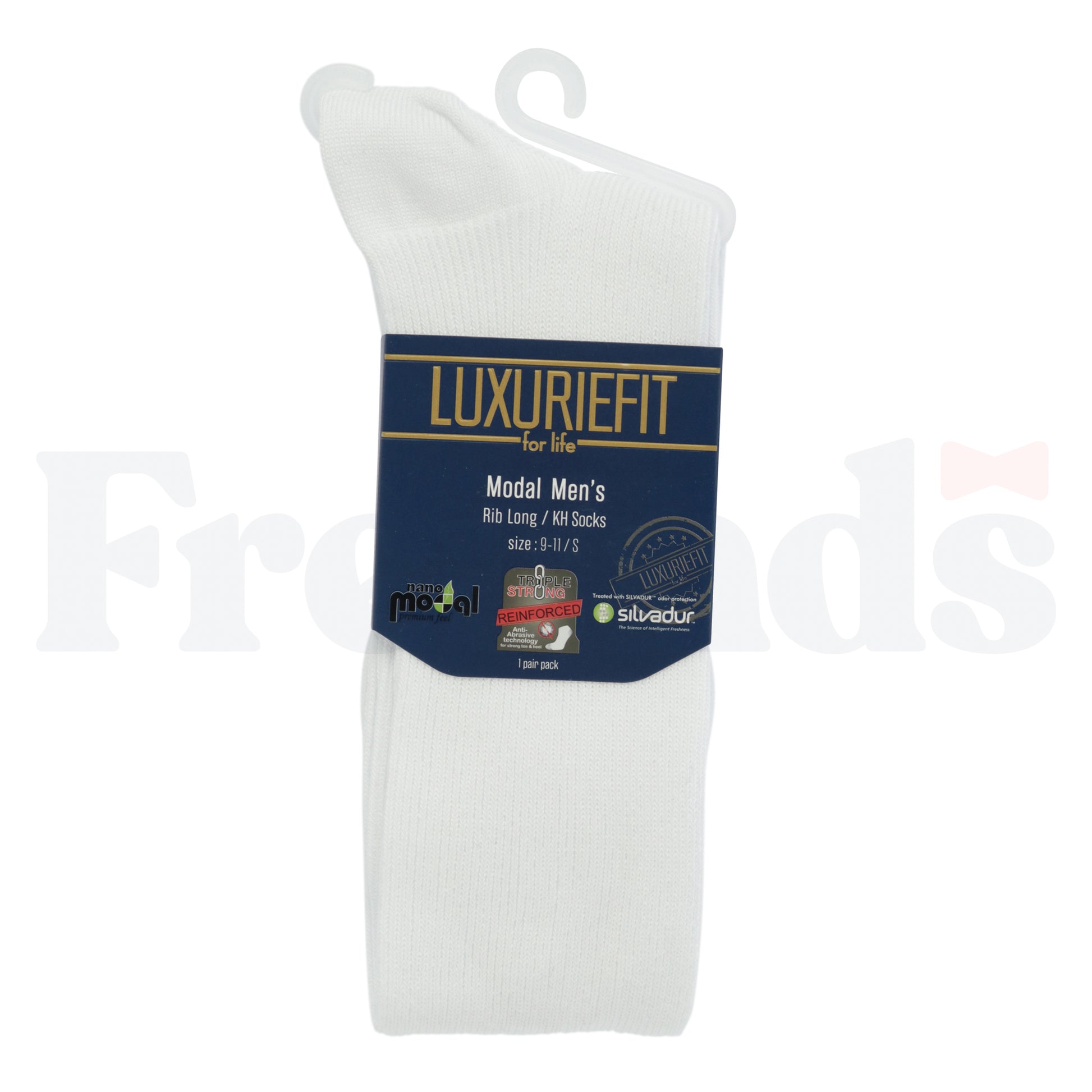 LuxurieFit Modal Ribbed Long Socks