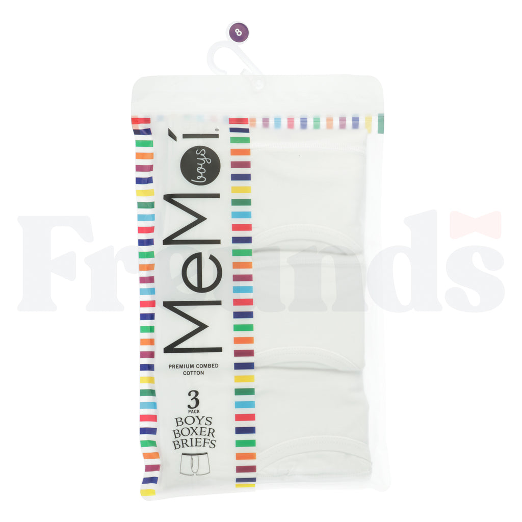 MeMoi Boys Knit Boxer Briefs - MKU1015 - 3 Pack -
