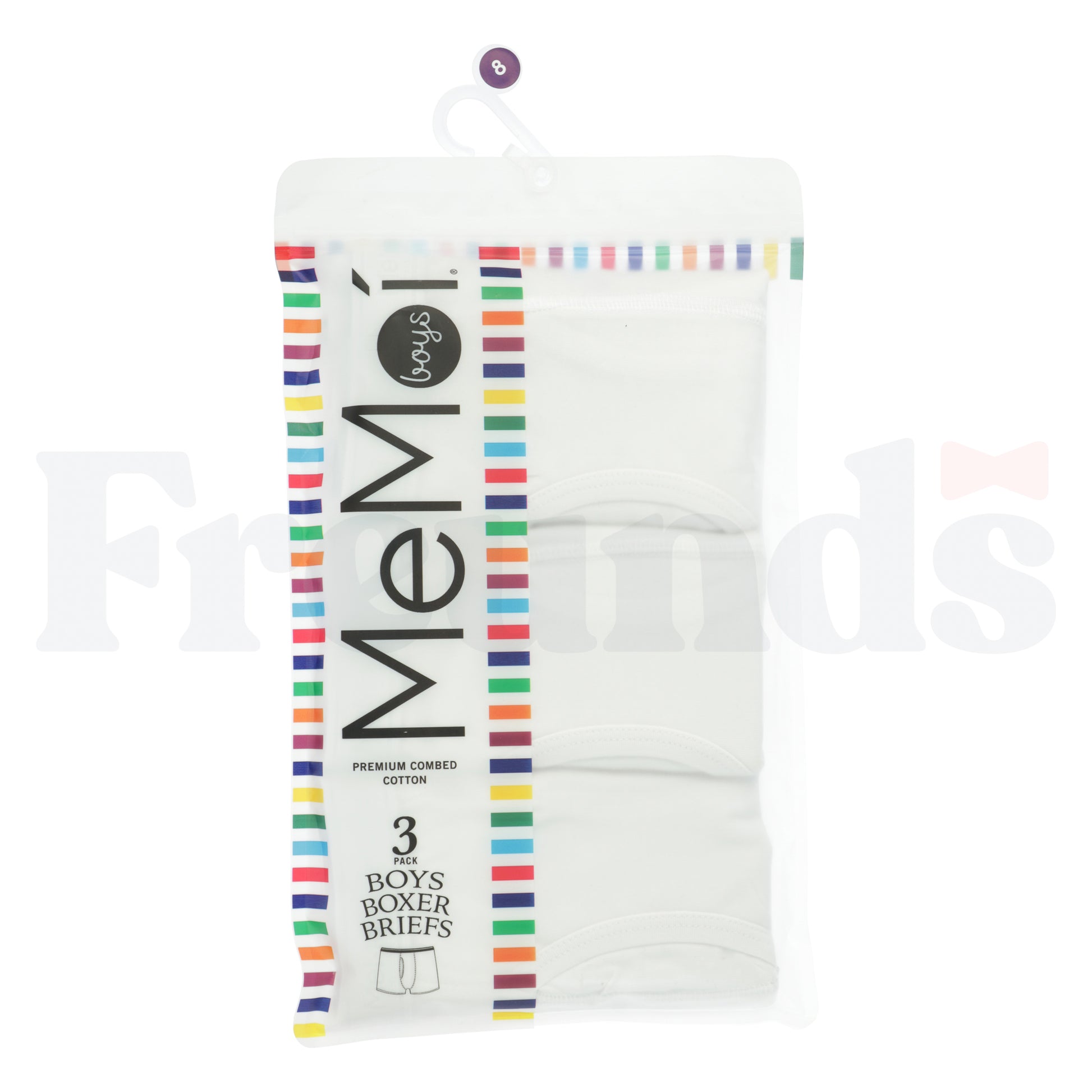 MeMoi Boys Knit Boxer Briefs - MKU1015 - 3 Pack -