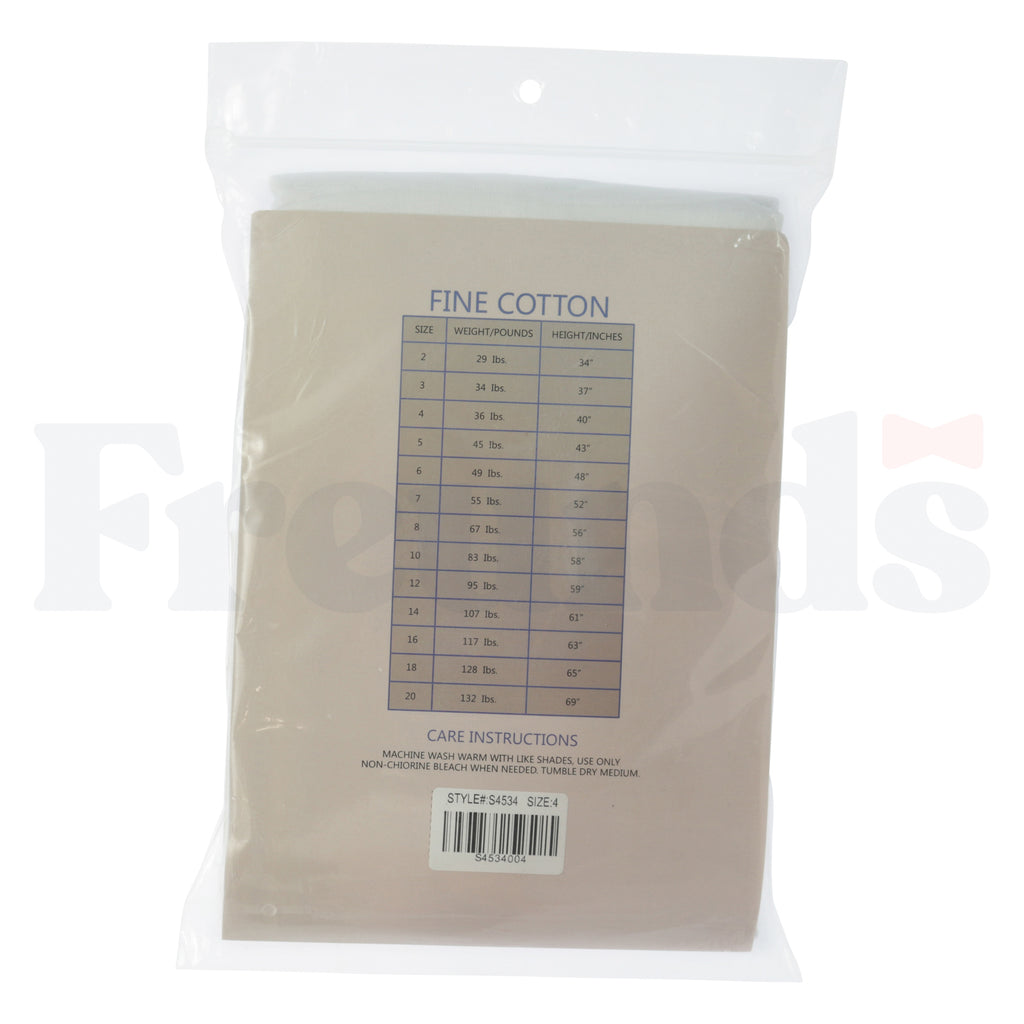 Covery Boys White Sleeveless Undershirts - 4 Pack -
