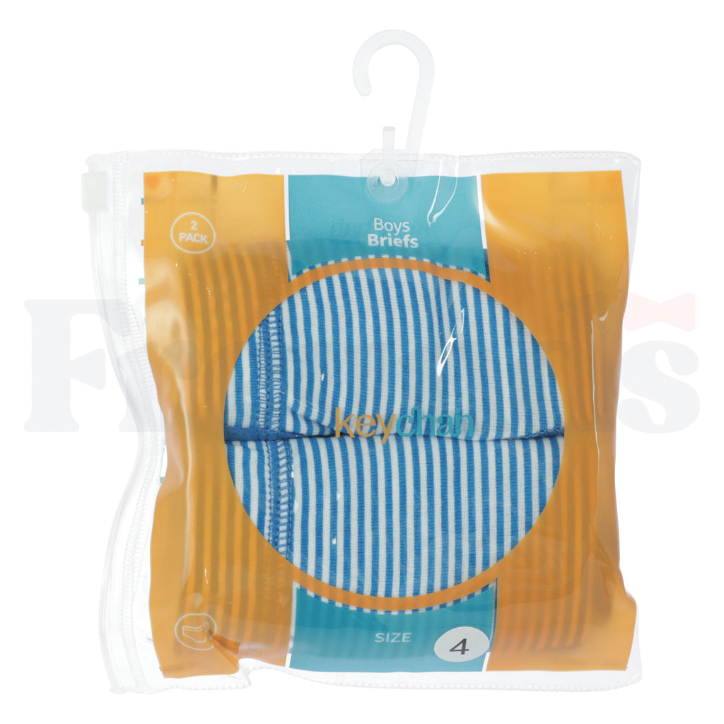 Keychain Boys Striped Briefs - 2 Pack -